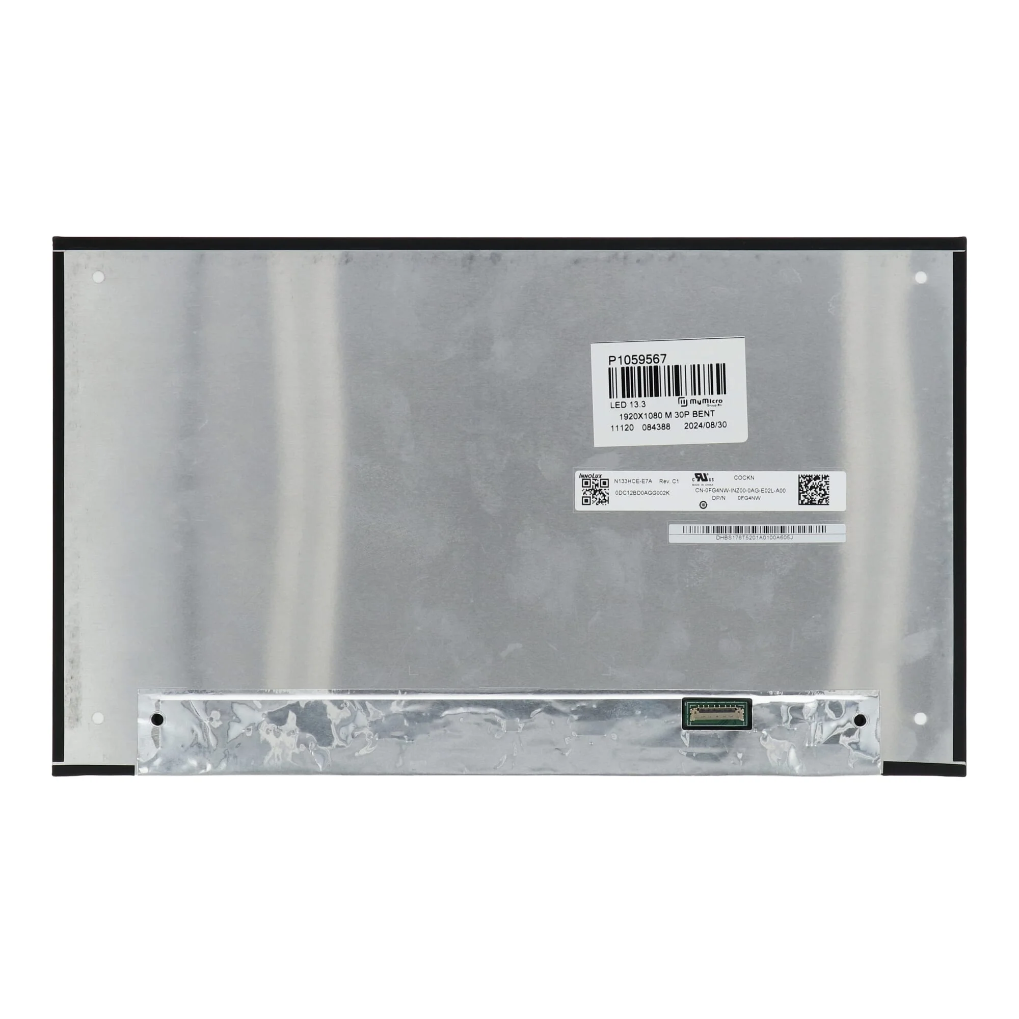 13.3 inch LCD Scherm 1920x1080 Mat 30Pin, IPS - Image 2