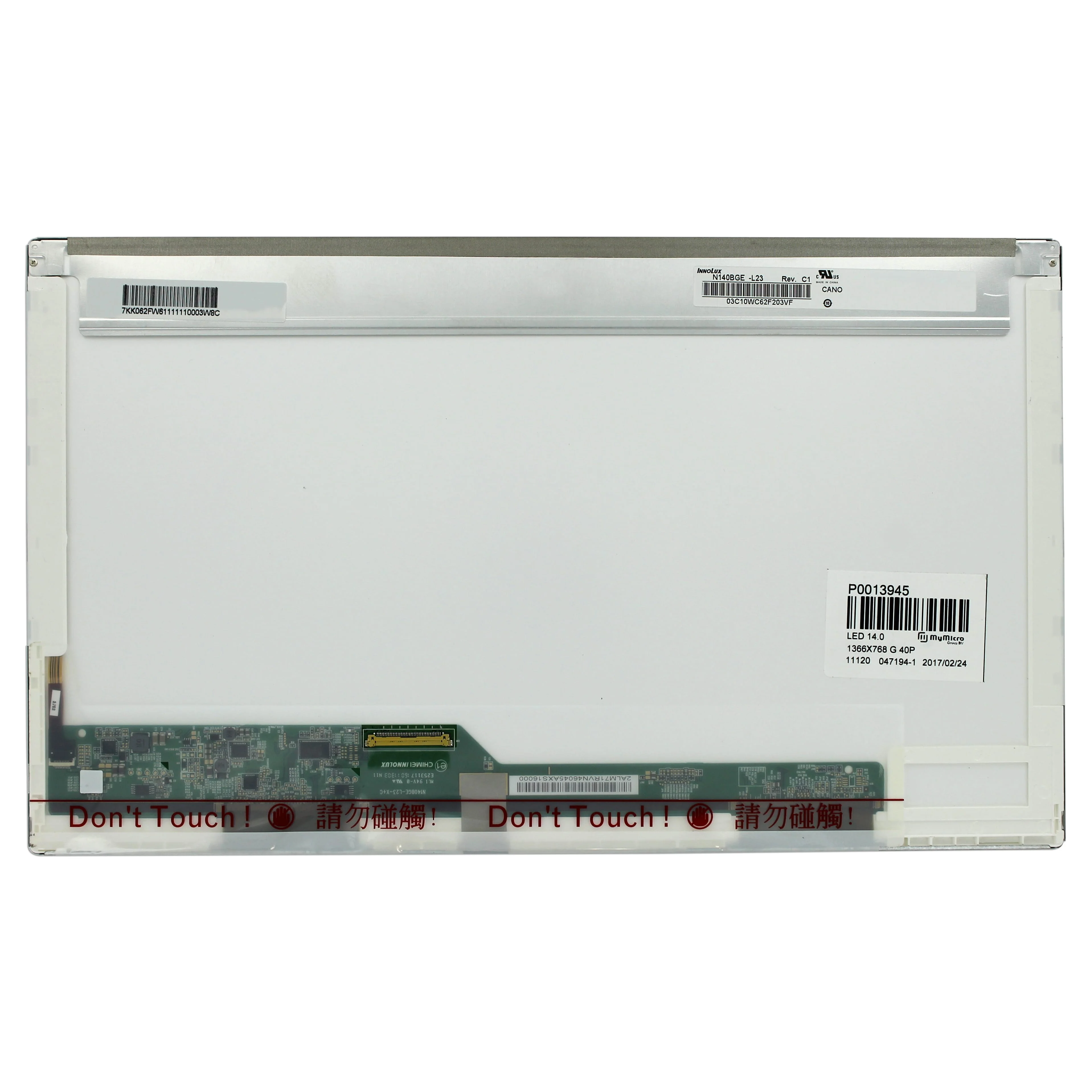 14.0 Inch LCD Scherm 1366x768 Glans 40Pin - Image 3