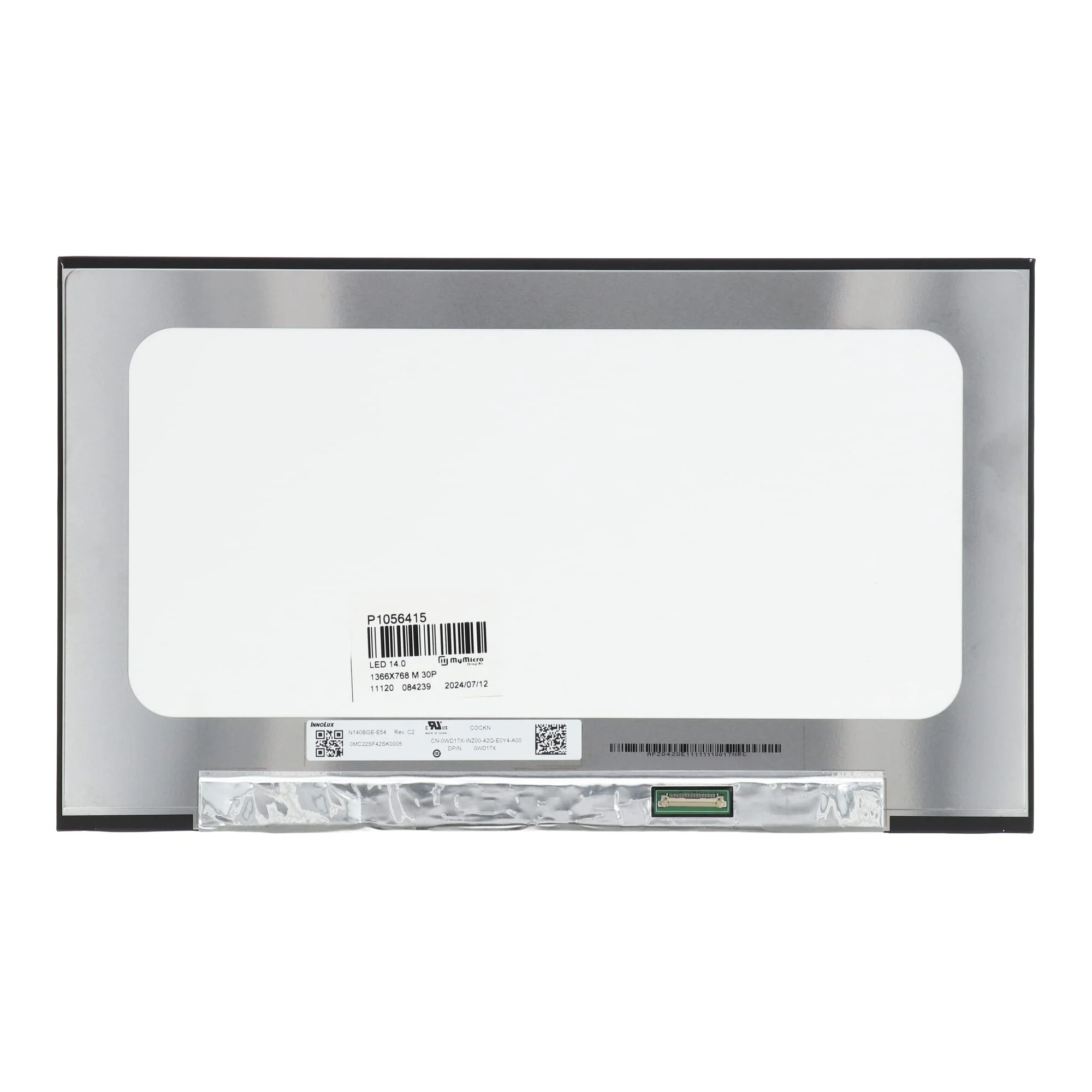 14.0 inch LCD Scherm 1366x768 Mat 30Pin eDP - Image 2