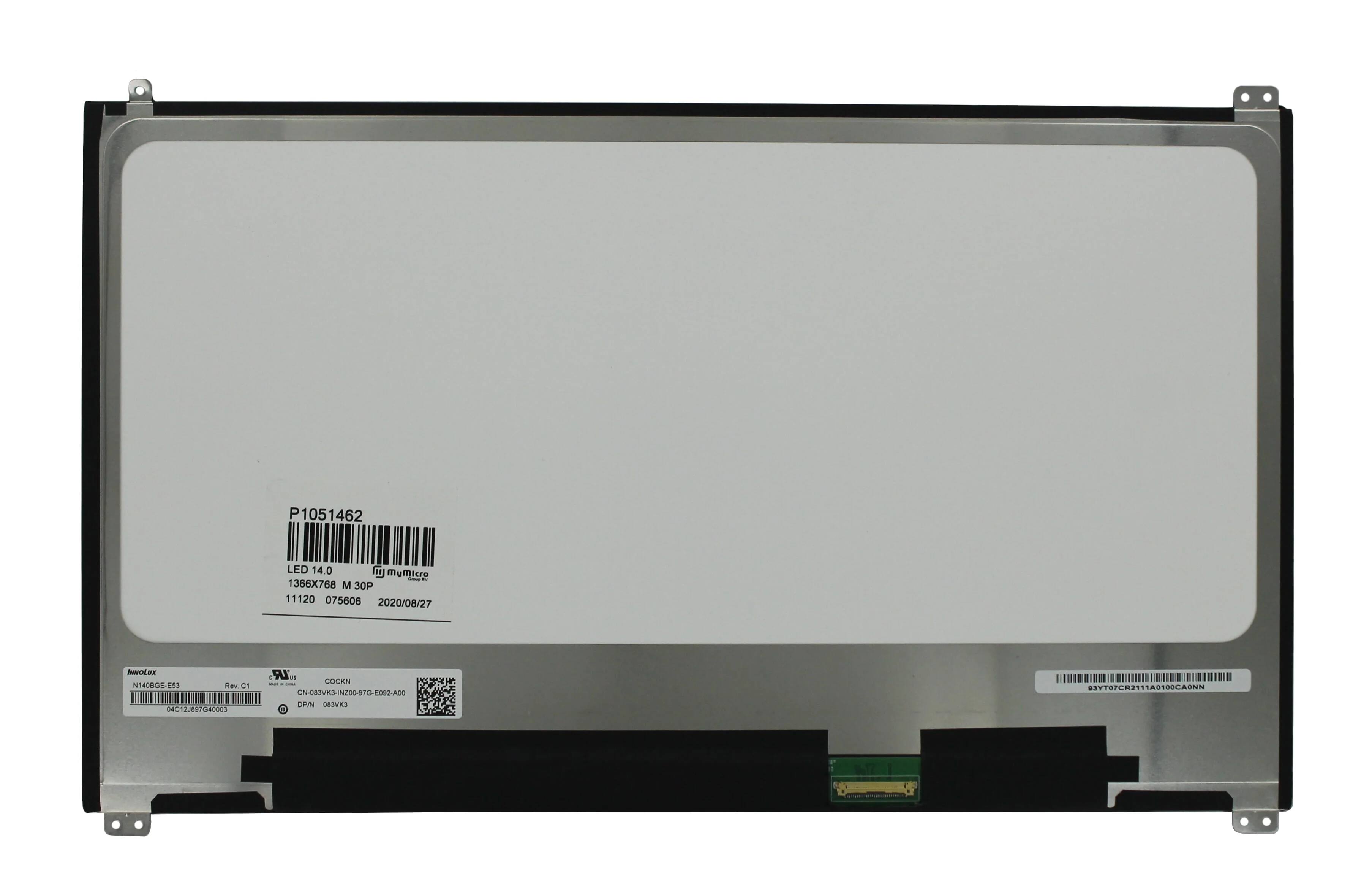14.0 inch LCD Scherm 1366x768 Mat 30Pin eDP - Image 3