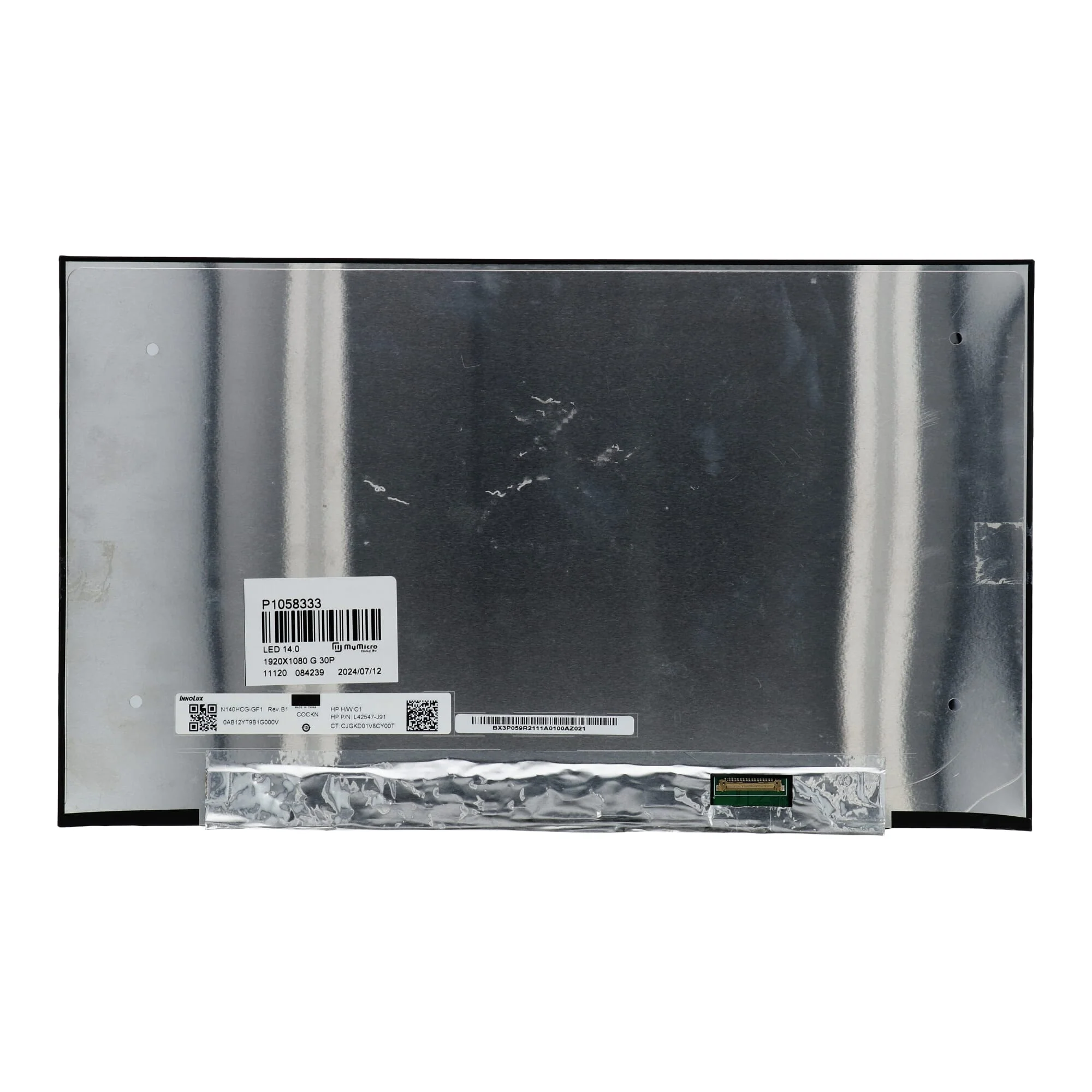 14.0 inch LCD Scherm 1920x1080 Glossy 30Pin eDP - Image 2