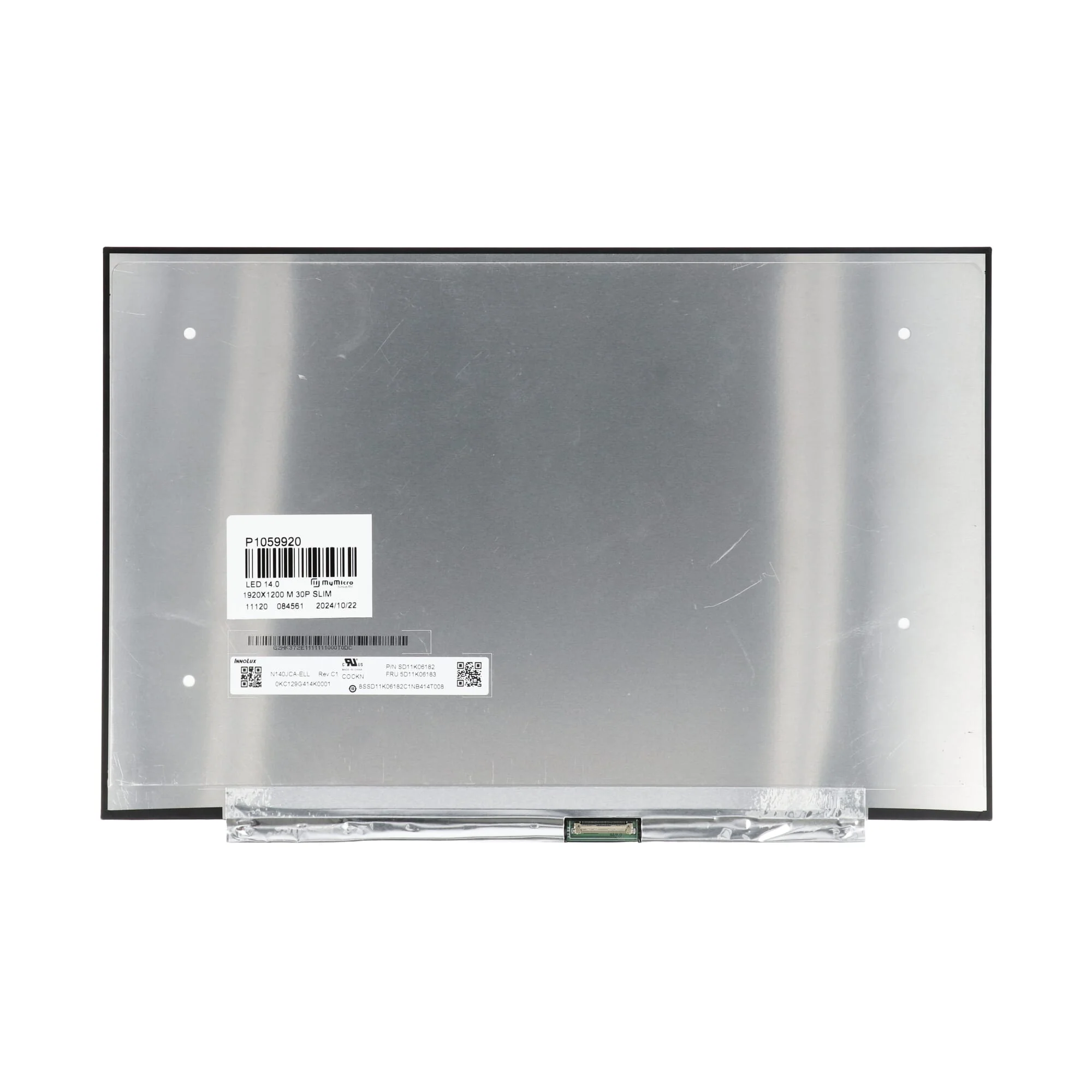 14.0 inch LCD Scherm 1920x1200 Mat 30Pin eDP, IPS - Image 2