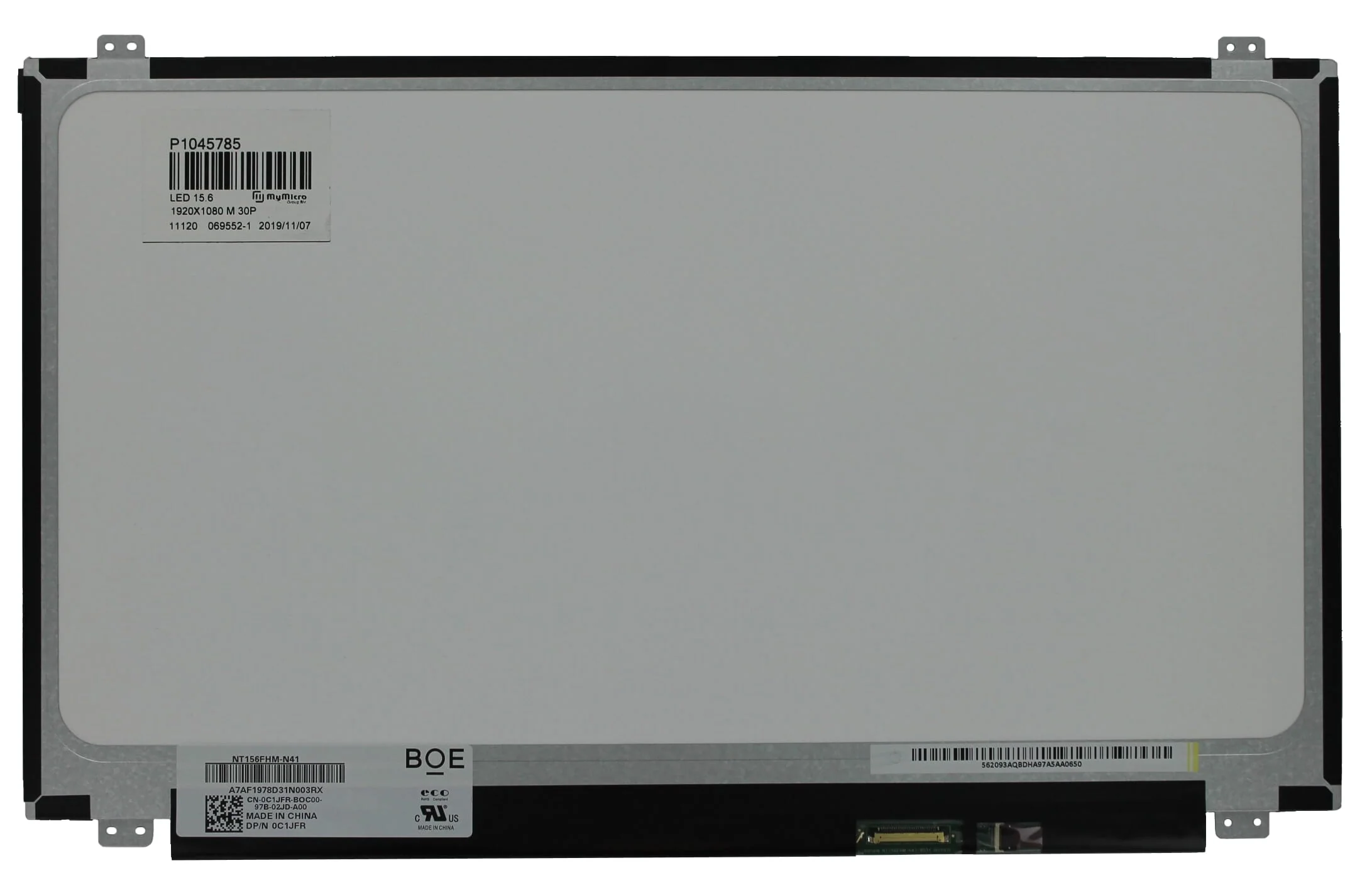 15.6 Inch LCD Scherm 1920x1080 Mat 30Pin eDP - Image 3