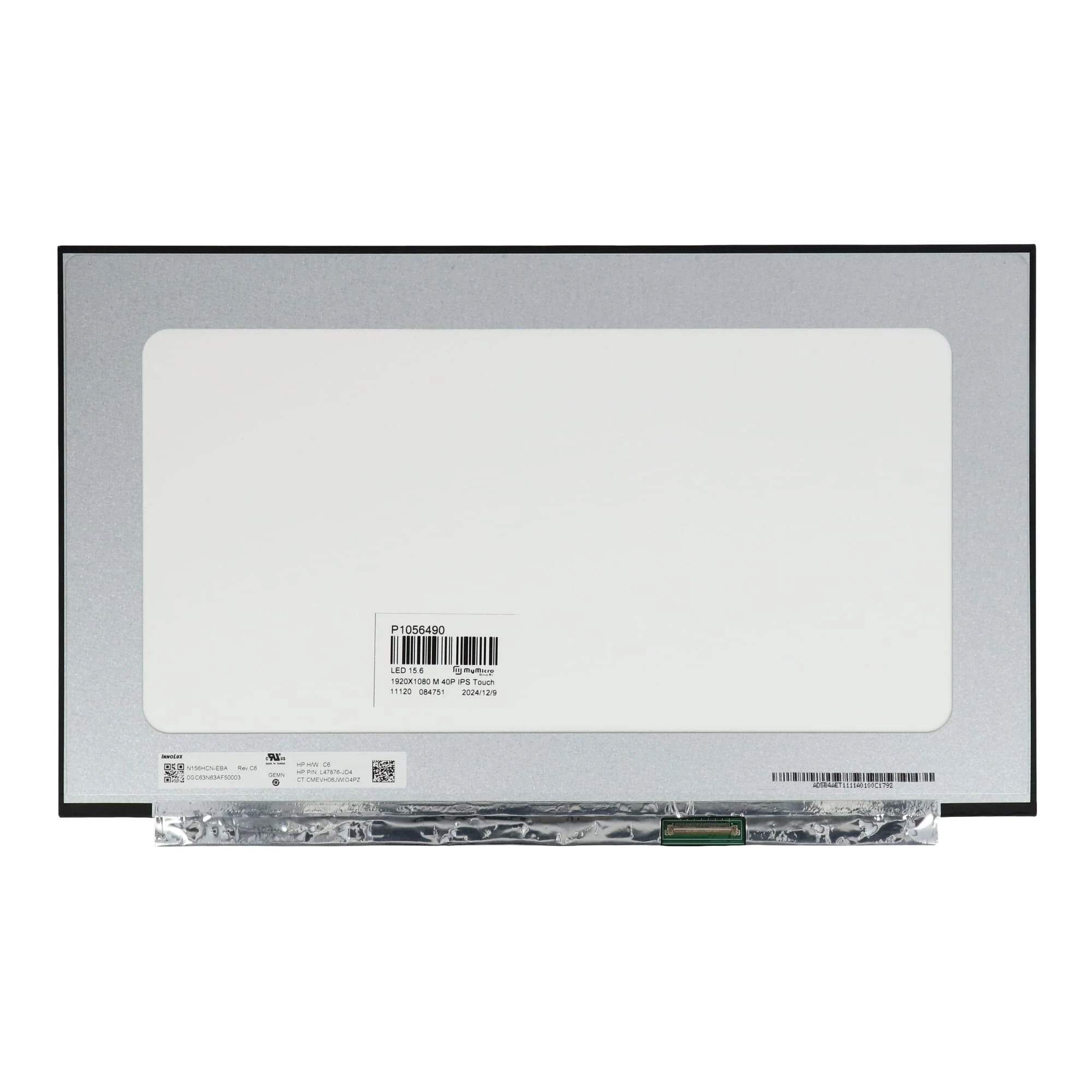 15.6 inch LCD Scherm 1920x1080 Mat, 40Pin, IPS, Touch - Image 2