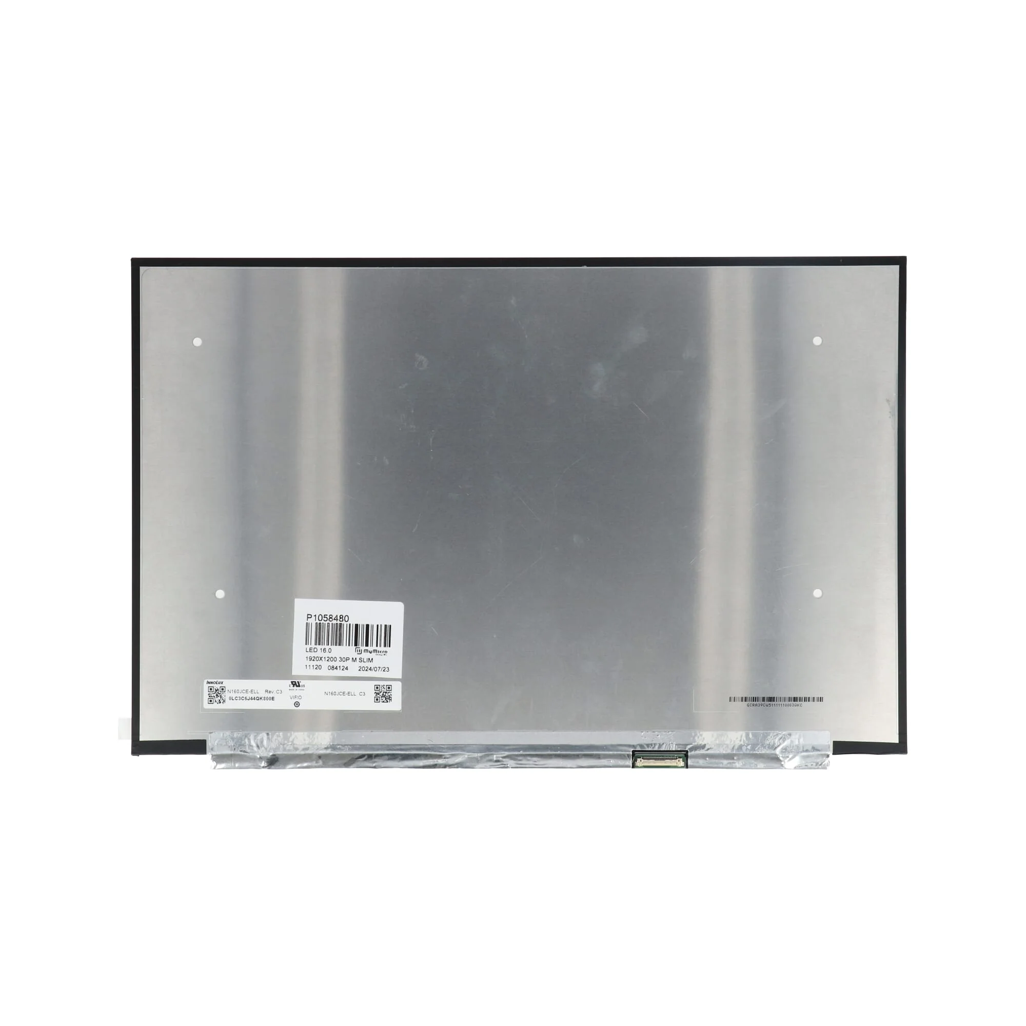 16.0 inch LCD scherm 1920x1200 Mat 30Pin eDP - Image 3