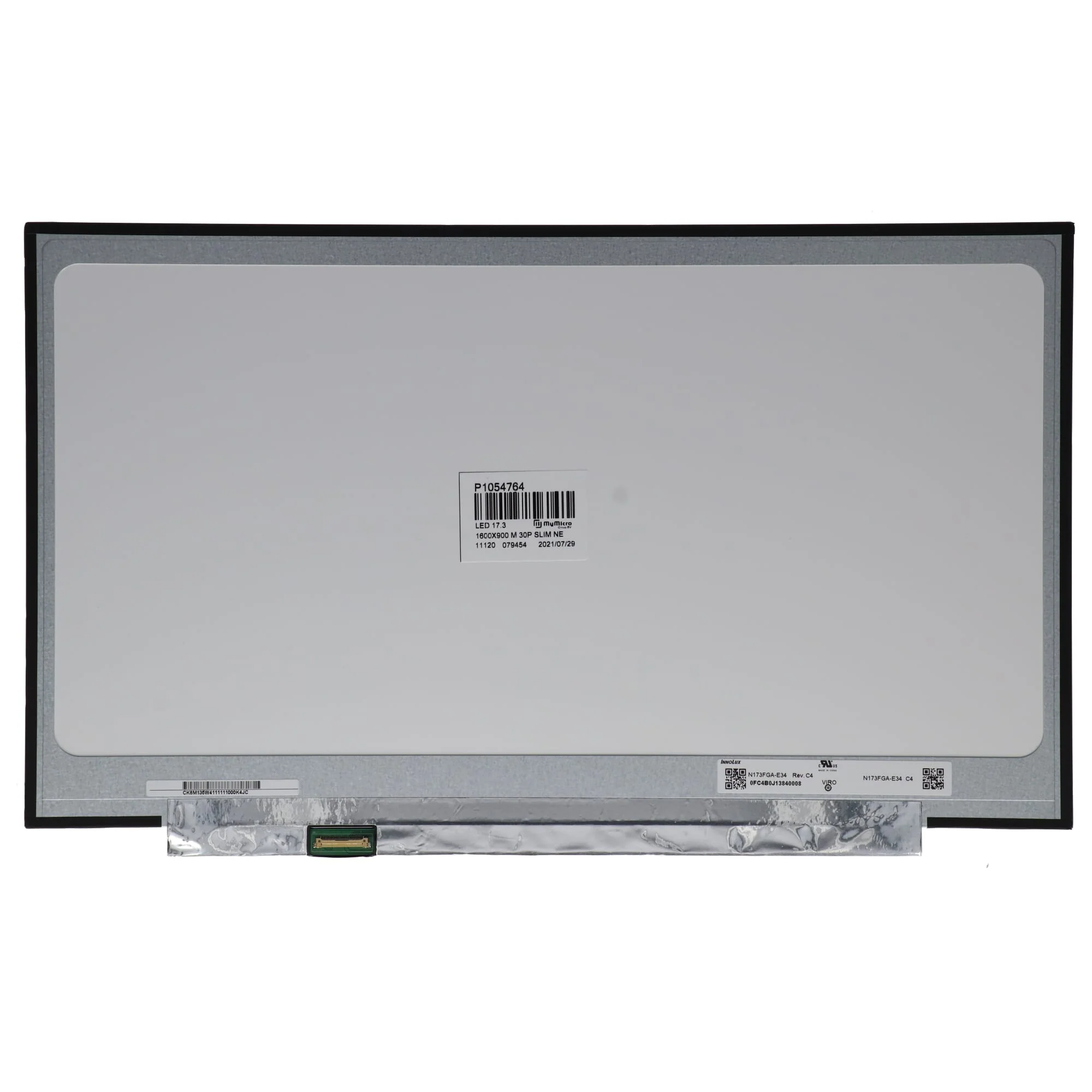 17.3 inch LCD Scherm 1600x900 Mat 30Pin eDP - Image 3