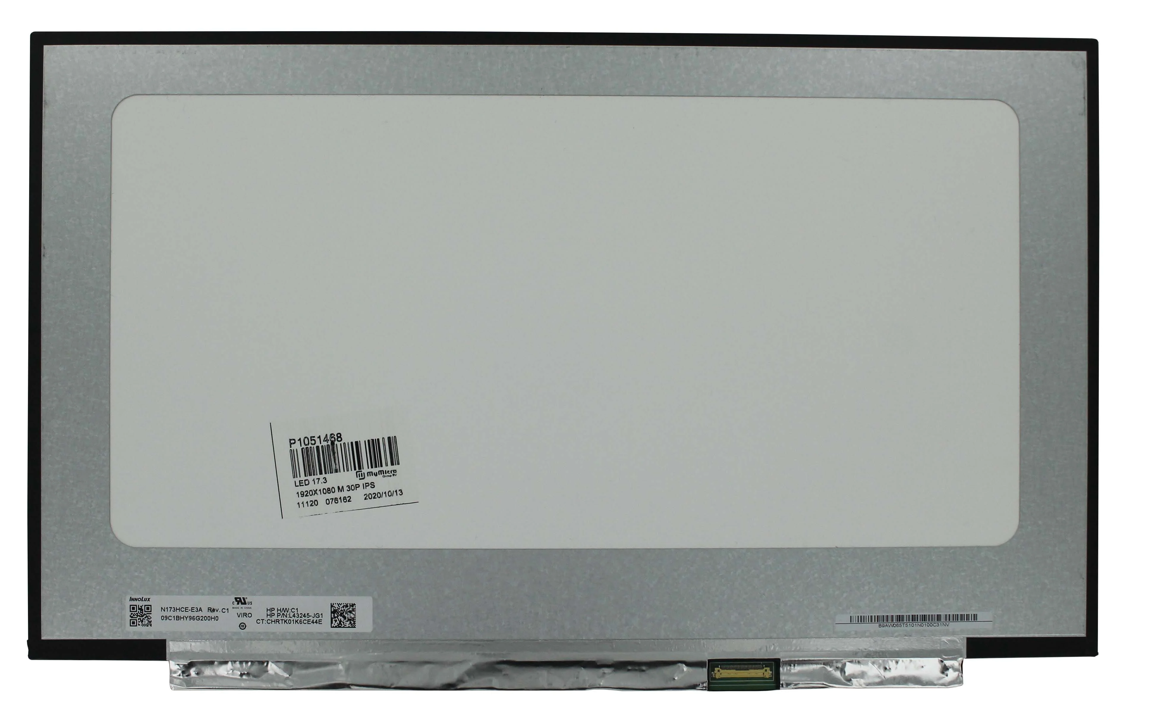 17.3 inch LCD Scherm 1920x1080 Glans 30Pin eDP, IPS - Image 3