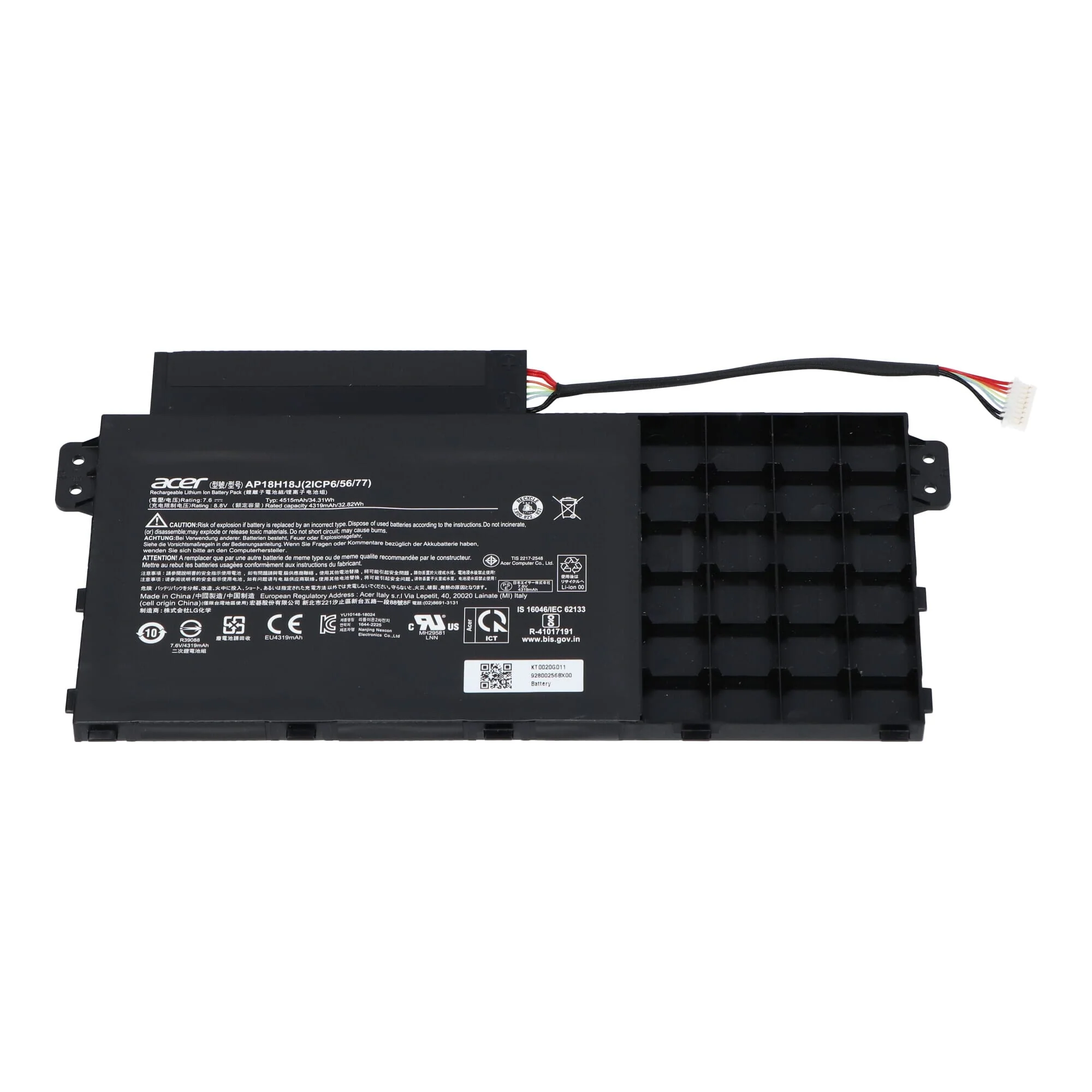 Acer Laptop Accu 4319mAh - Image 2
