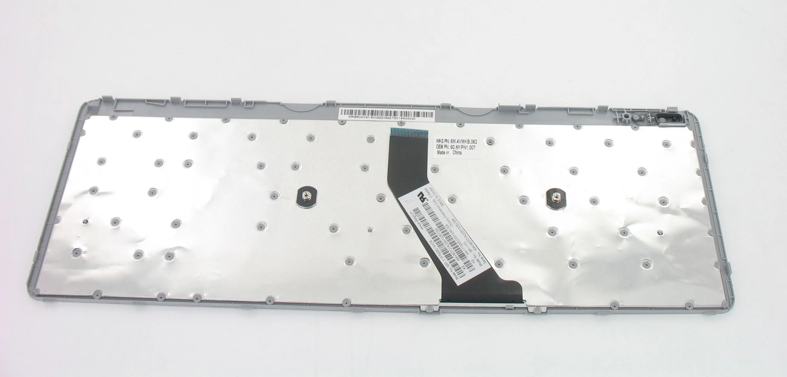 Acer Laptop Toetsenbord Azerty BE + Frame - Zilver - Image 2