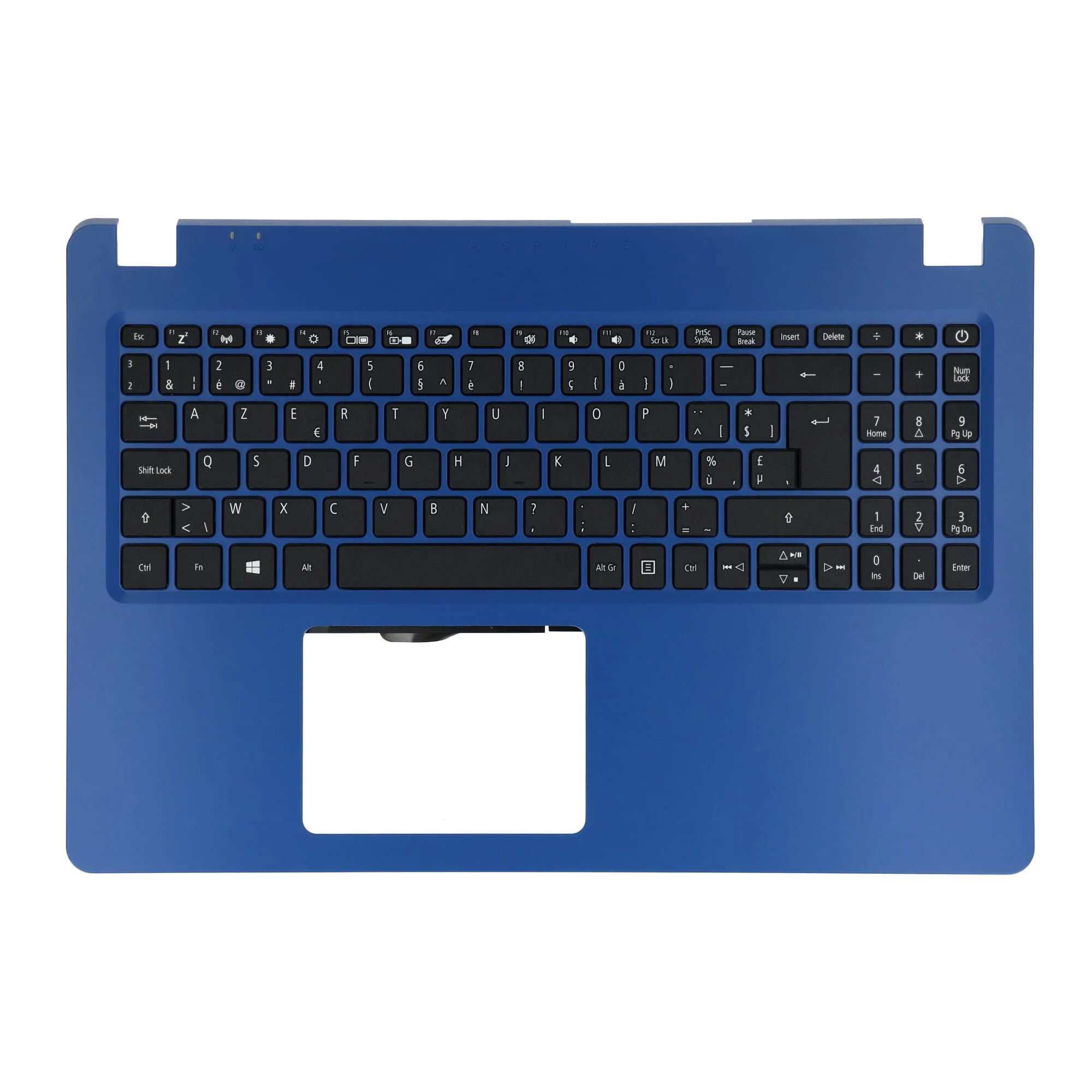 Acer Laptop Toetsenbord Azerty BE + Top Cover - Blauw - Image 3