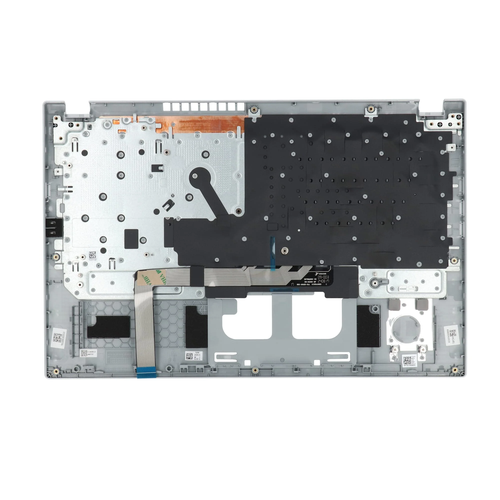 Acer Laptop Toetsenbord Azerty BE + Top Cover - Zilver - Image 2