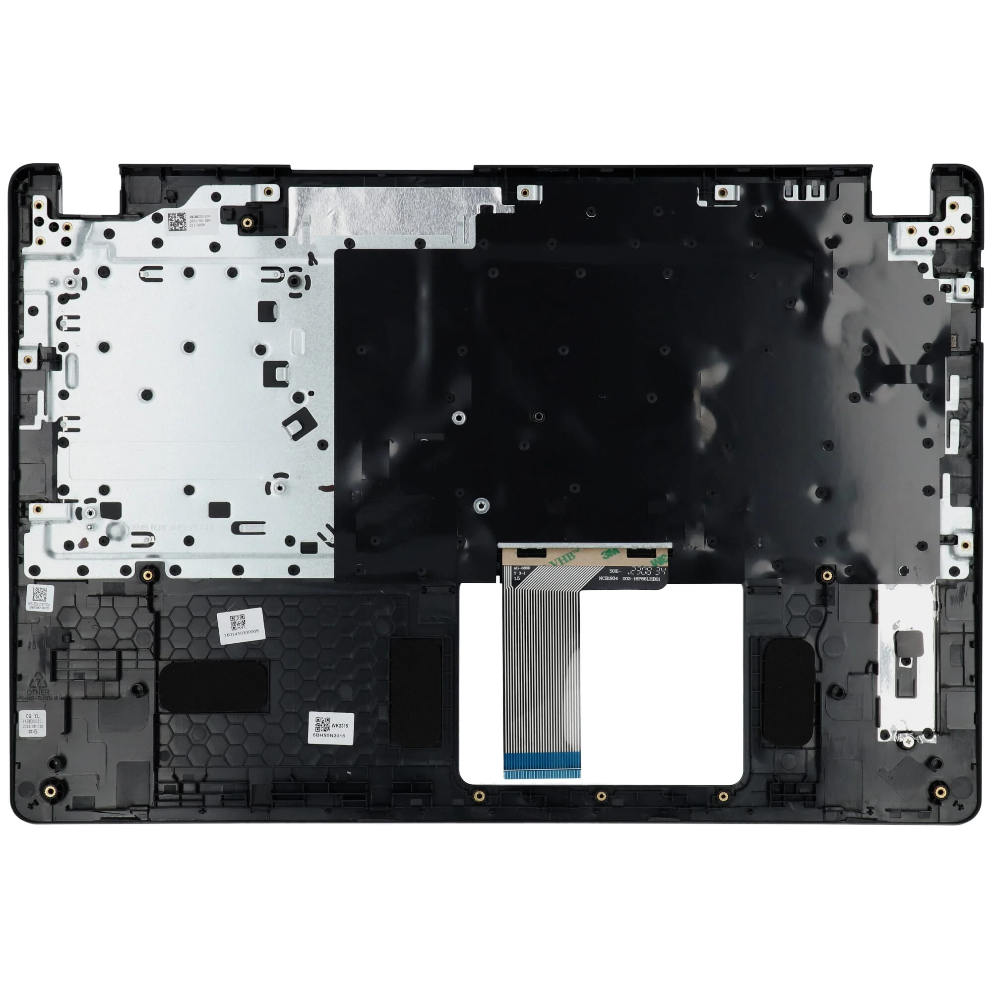 Acer Laptop Toetsenbord Azerty BE + Top Cover - Zwart - Image 2