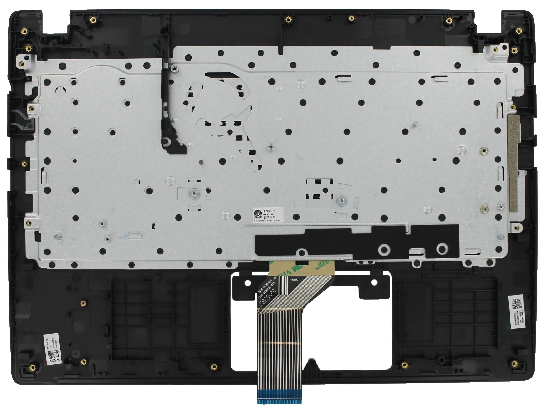 Acer Laptop Toetsenbord Qwerty US + Top Cover - Image 2