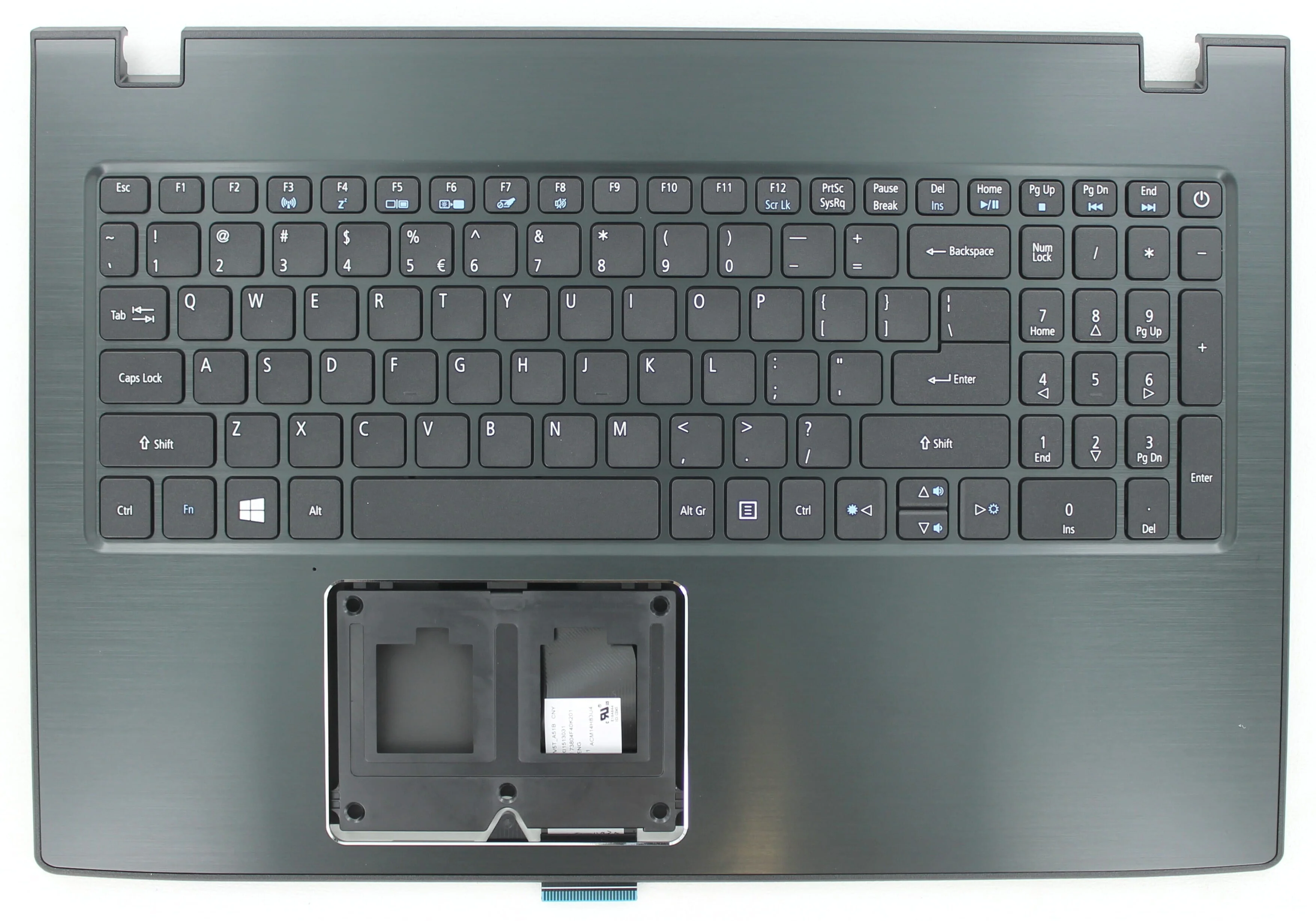 Acer Laptop Toetsenbord Qwerty US + Top Cover - Image 3