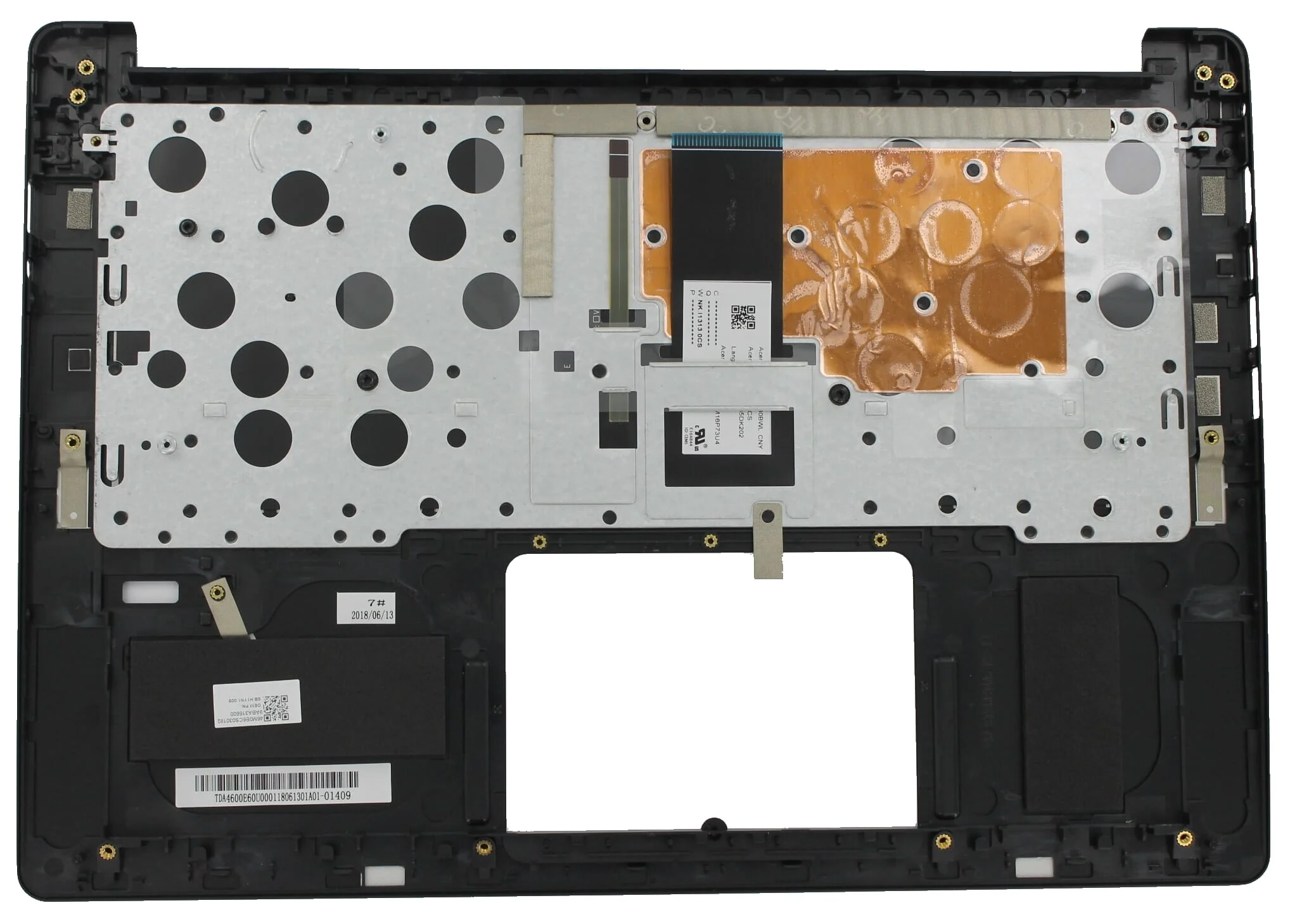 Acer Laptop Toetsenbord Qwerty US + Top Cover, Backlit - Image 2