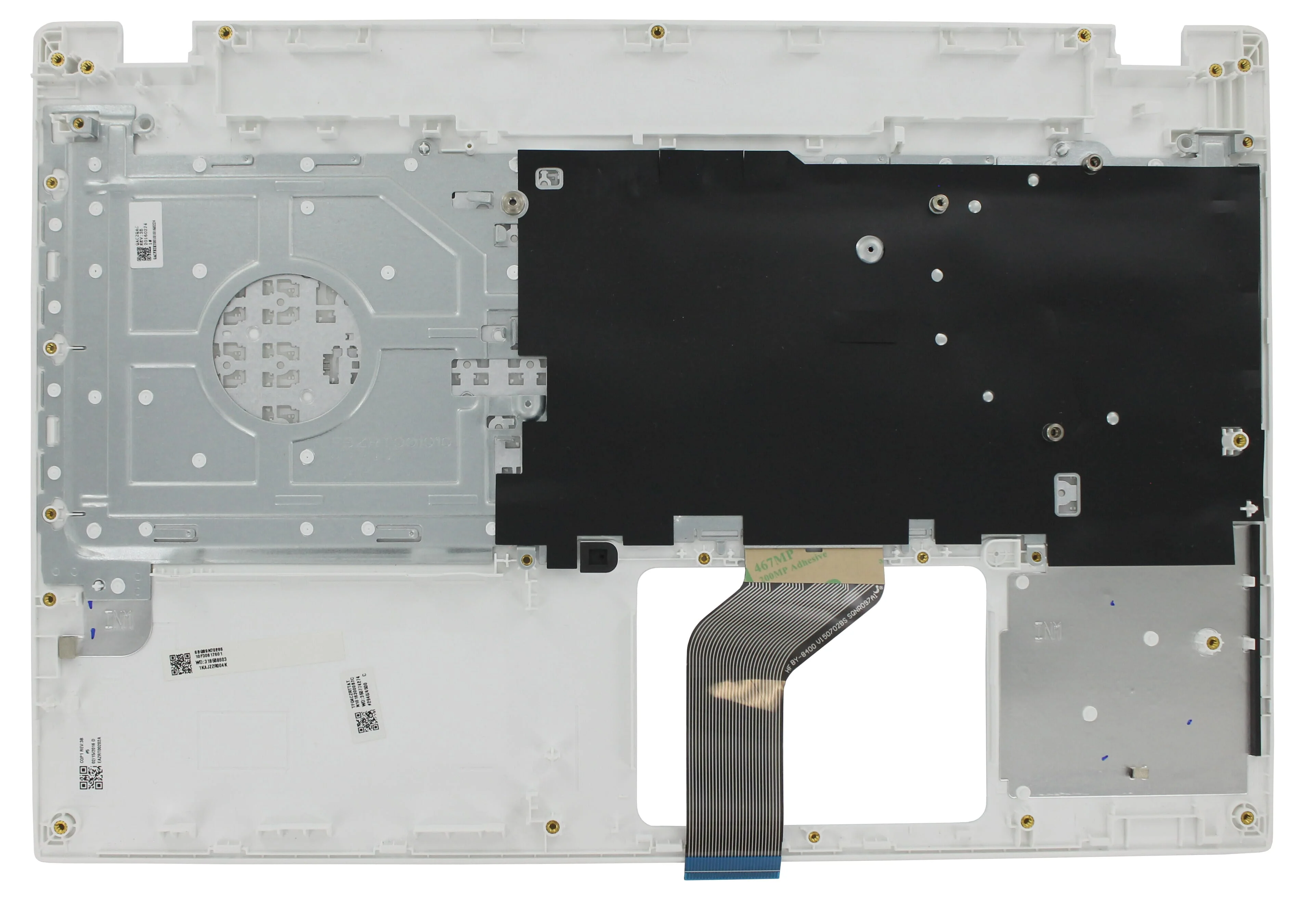 Acer Laptop Toetsenbord Qwerty US + Top Cover - Wit - Image 2