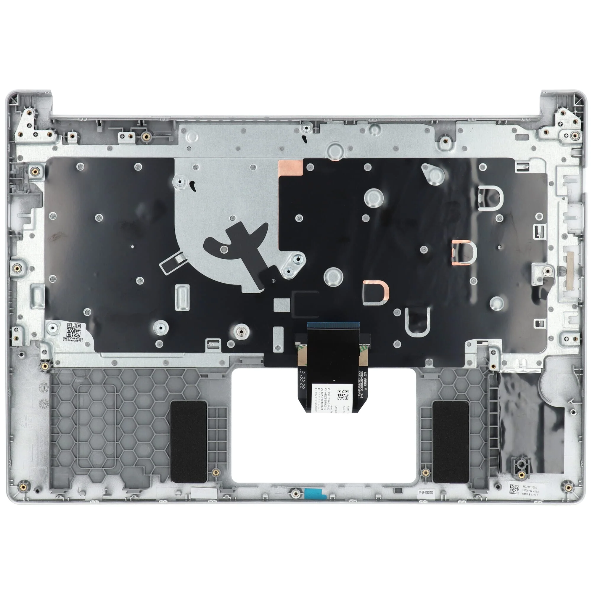 Acer Laptop Toetsenbord Qwerty US + Top Cover - Zilver - Image 2