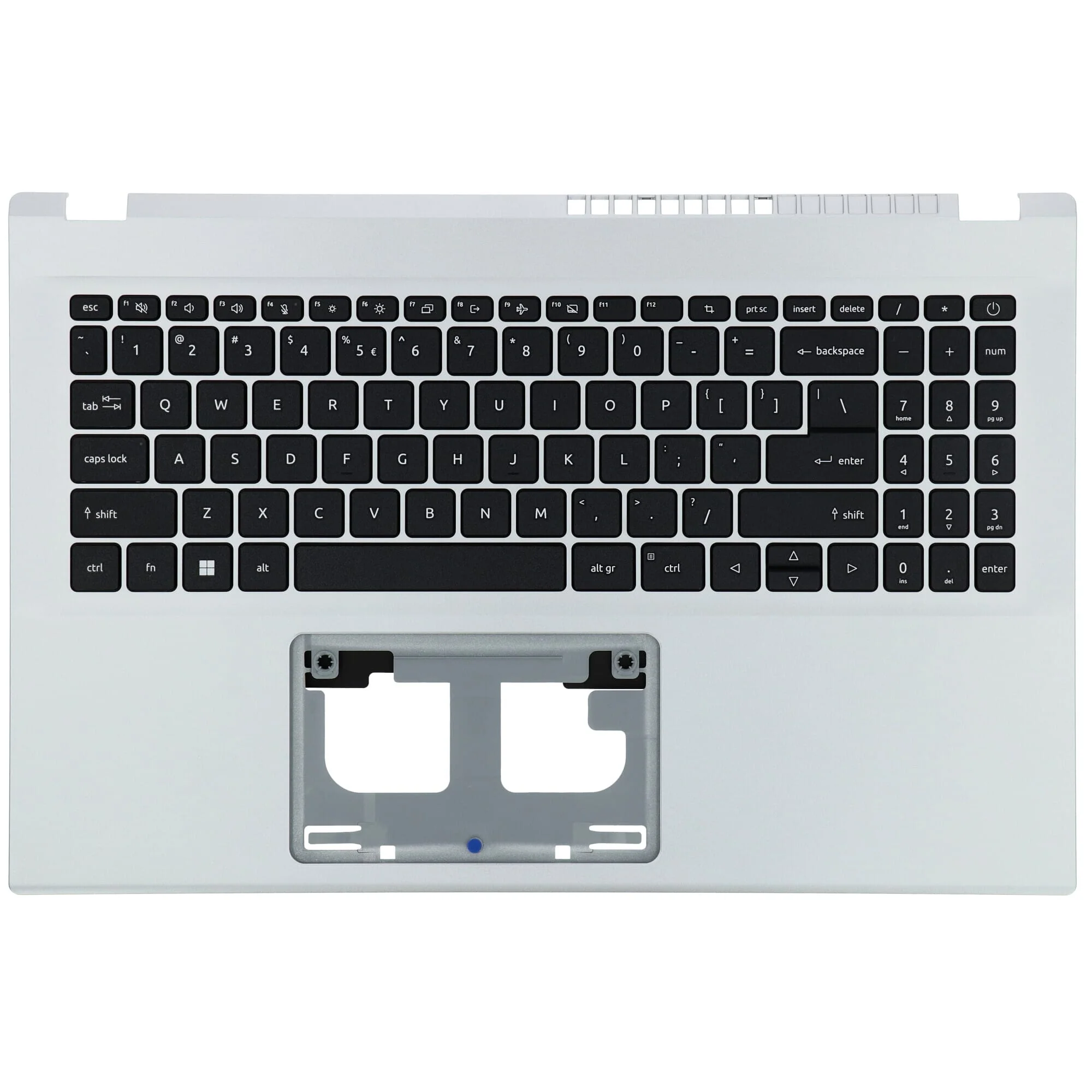 Acer Laptop Toetsenbord Qwerty US + Top Cover - Zilver - Image 3