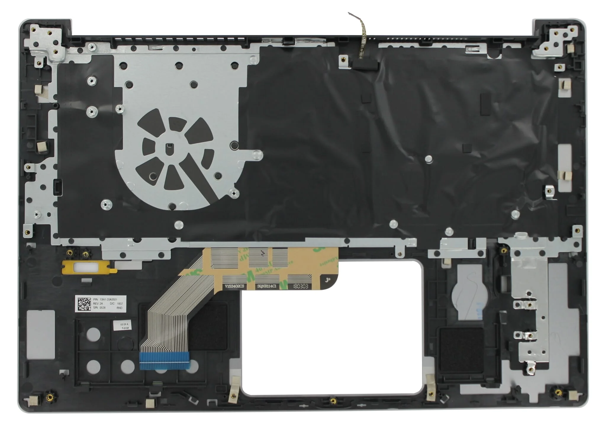 Acer Laptop Toetsenbord Qwerty US + Top Cover - Zilver - Image 2