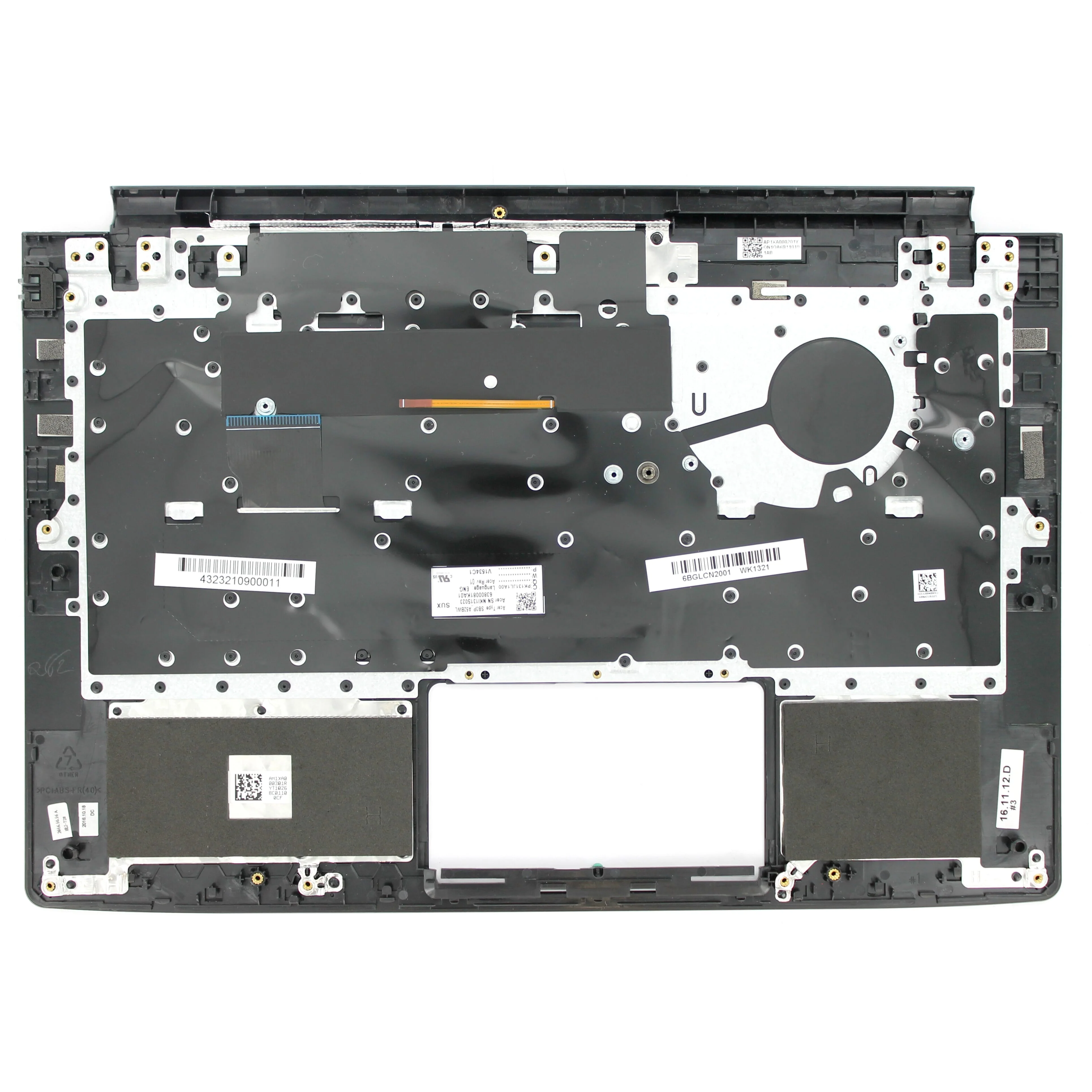 Acer Laptop Toetsenbord Qwerty US + Top Cover - Zwart - Image 2