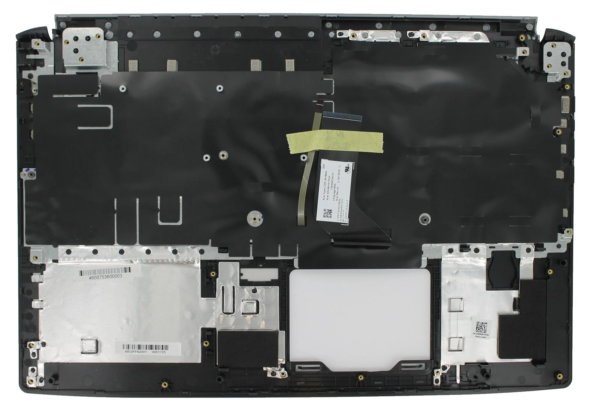Acer Laptop Toetsenbord Qwerty US + Top Cover - Zwart - Image 2