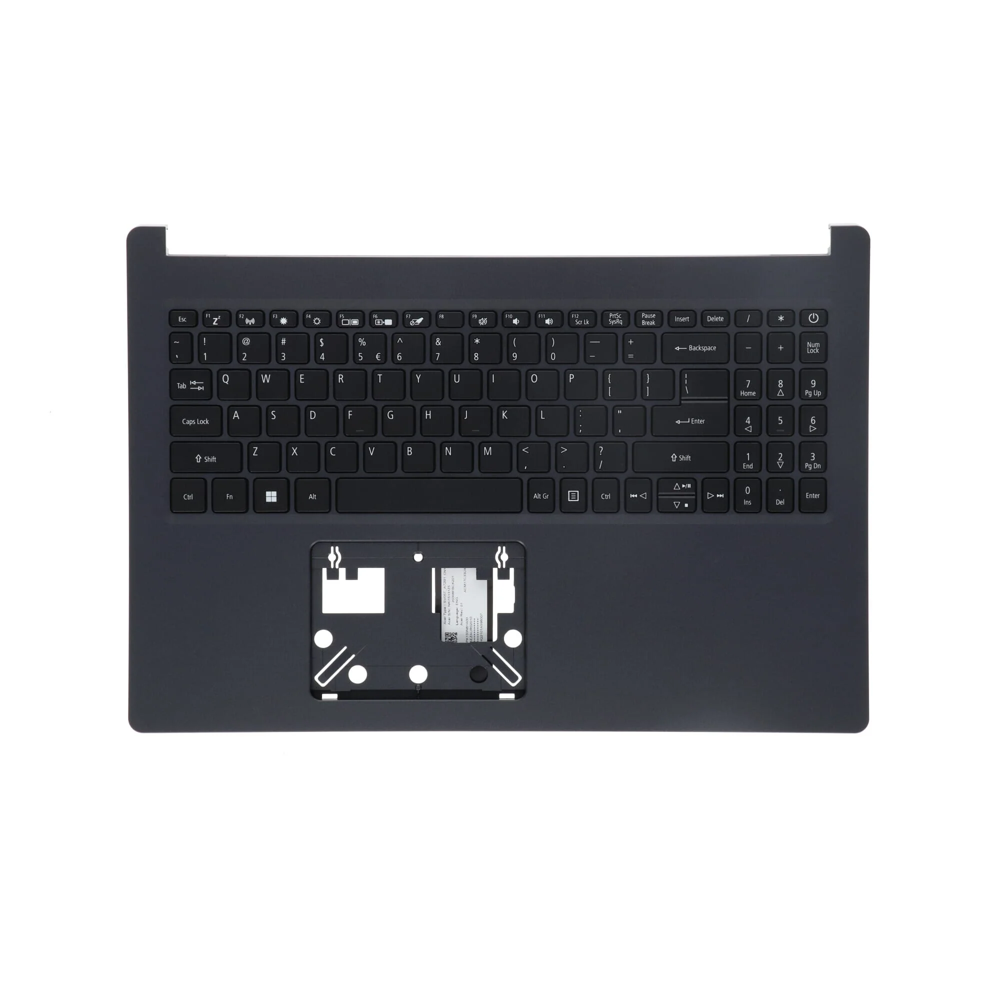 Acer Laptop Toetsenbord Qwerty US + Top Cover - Zwart - Image 4