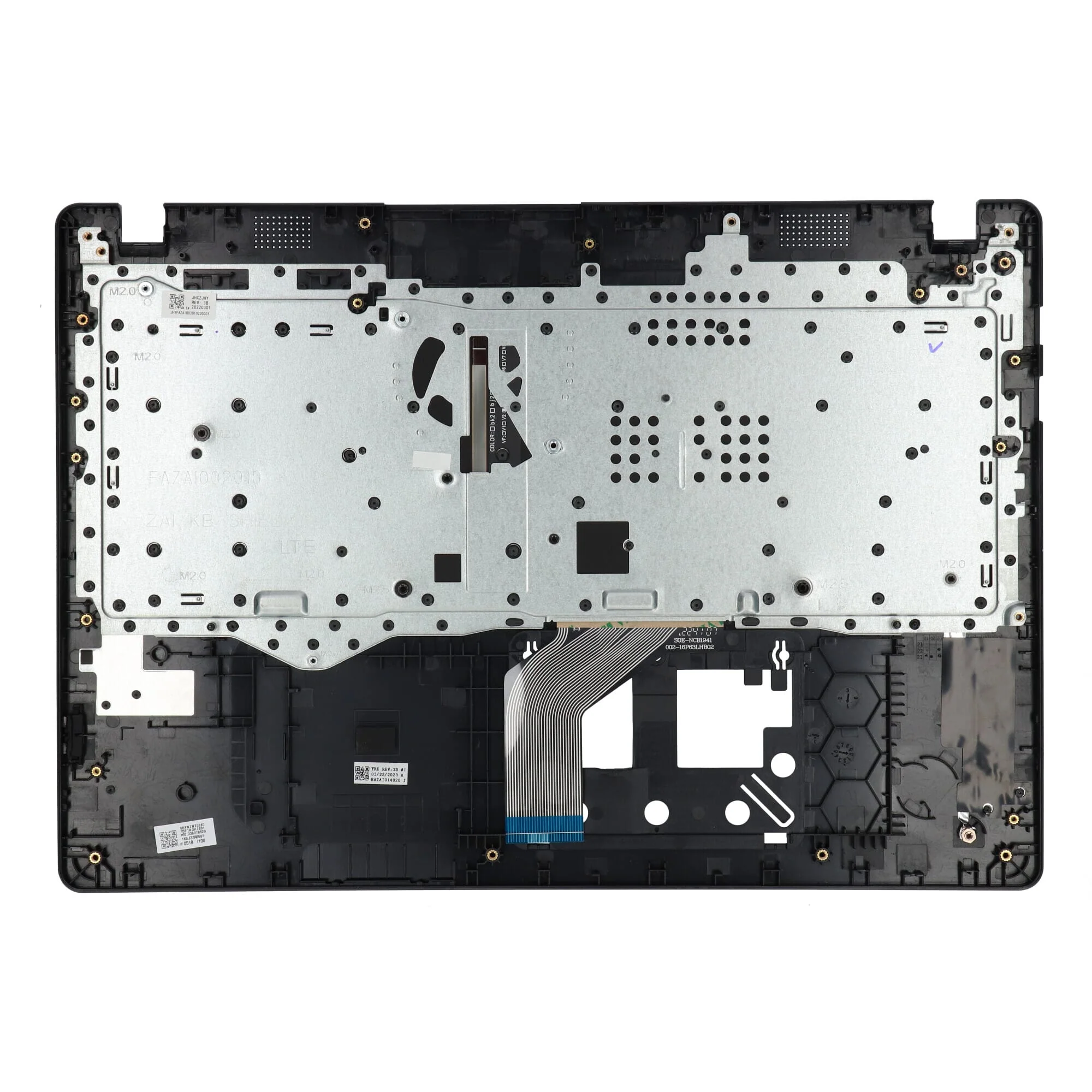 Acer Laptop Toetsenbord Qwerty US + Top Cover - Zwart - Image 2