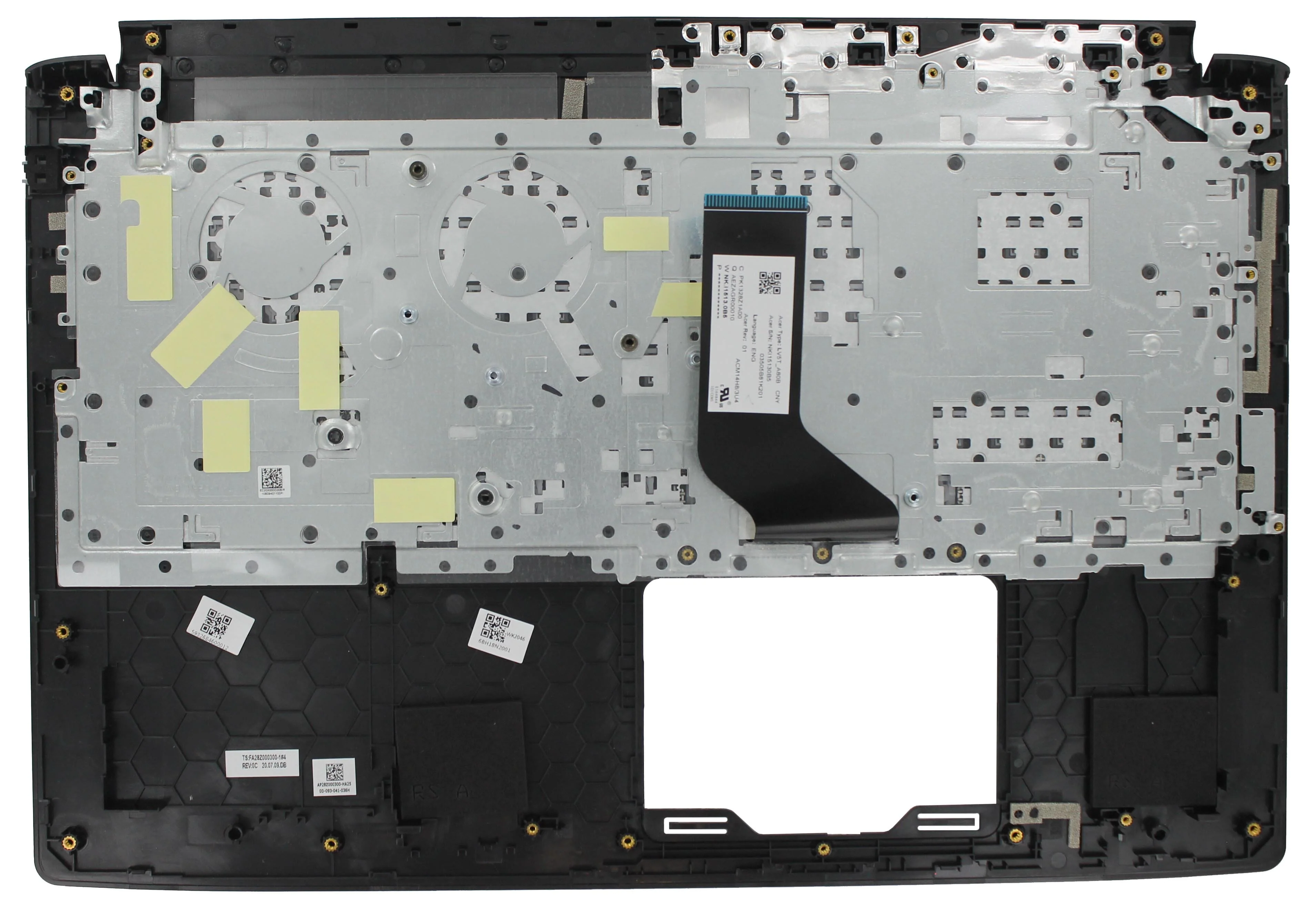 Acer Laptop Toetsenbord Qwerty US + Top Cover - Zwart - Image 2