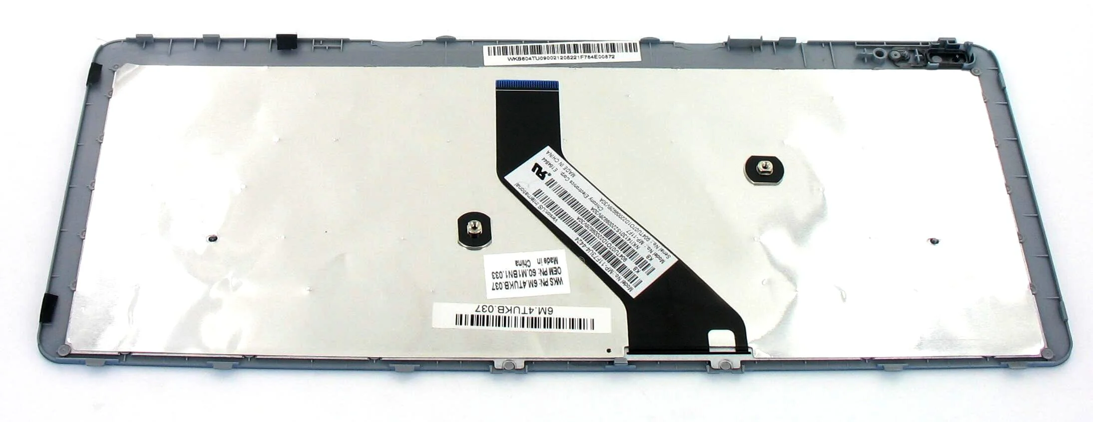 Acer laptop toetsenbord US (zwart) incl. frame (blauw) - Image 2