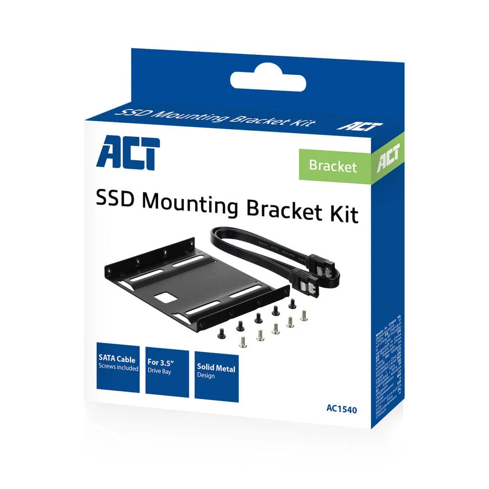 ACT 2,5 inch naar 3,5 inch HDD/SSD beugel incl. SATA kabel - Image 6