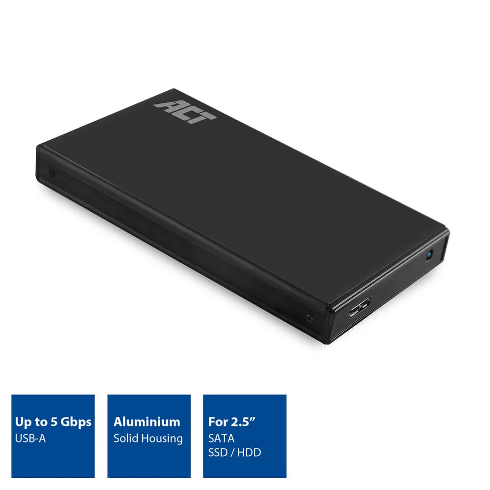 ACT 2,5 inch SATA harde schijf behuizing USB 3.2 Gen1 - Image 2