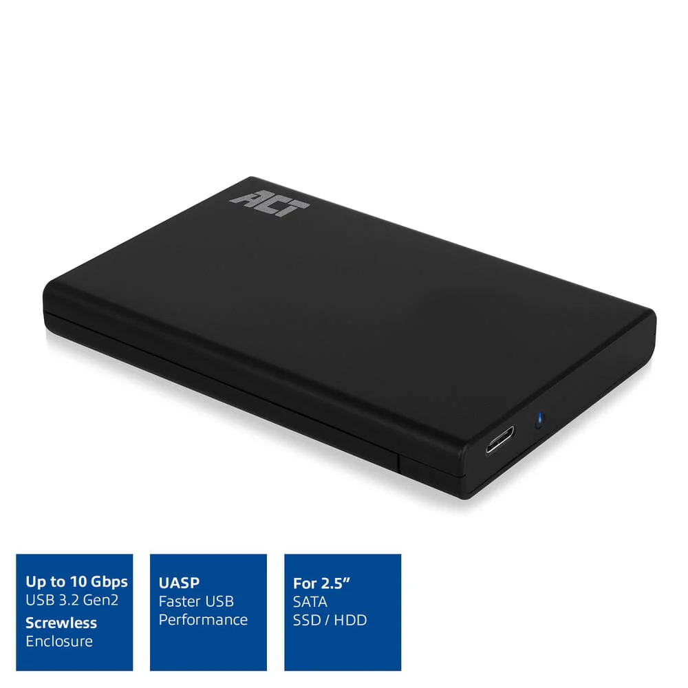 ACT 2.5 inch SATA harde schijf behuizing USB-C 3.2 Gen2 - Image 5