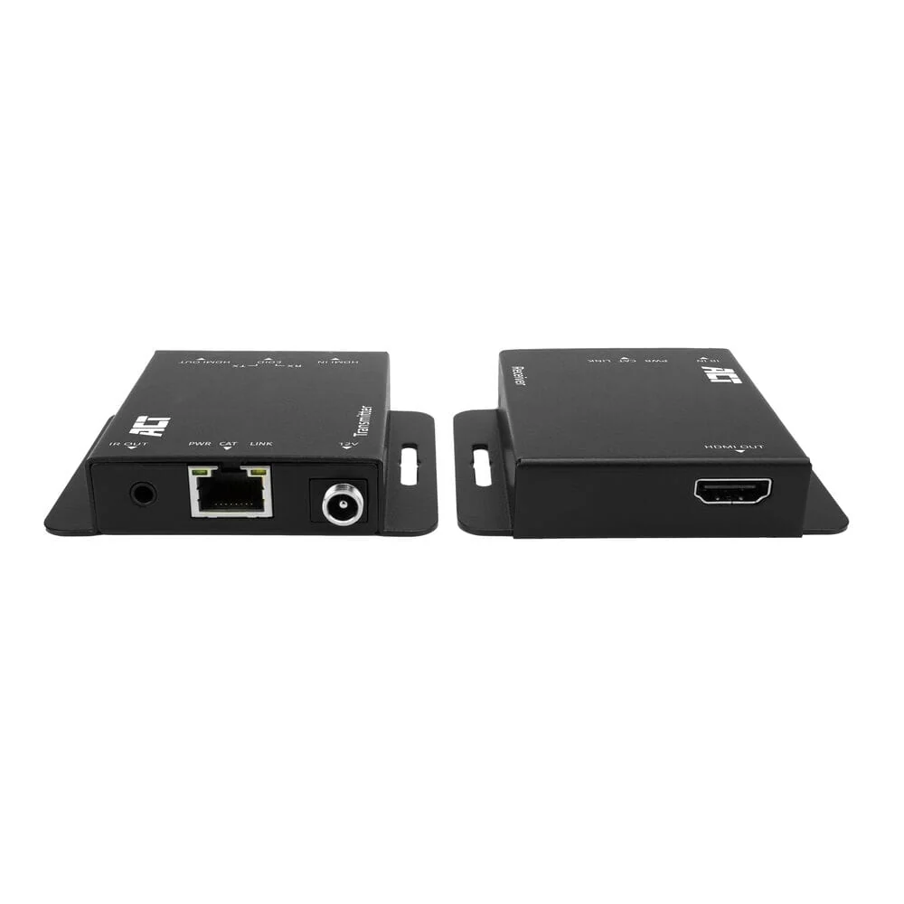 ACT 4K HDMI 1.4 extender set over CAT6 UTP met IR 40 m
