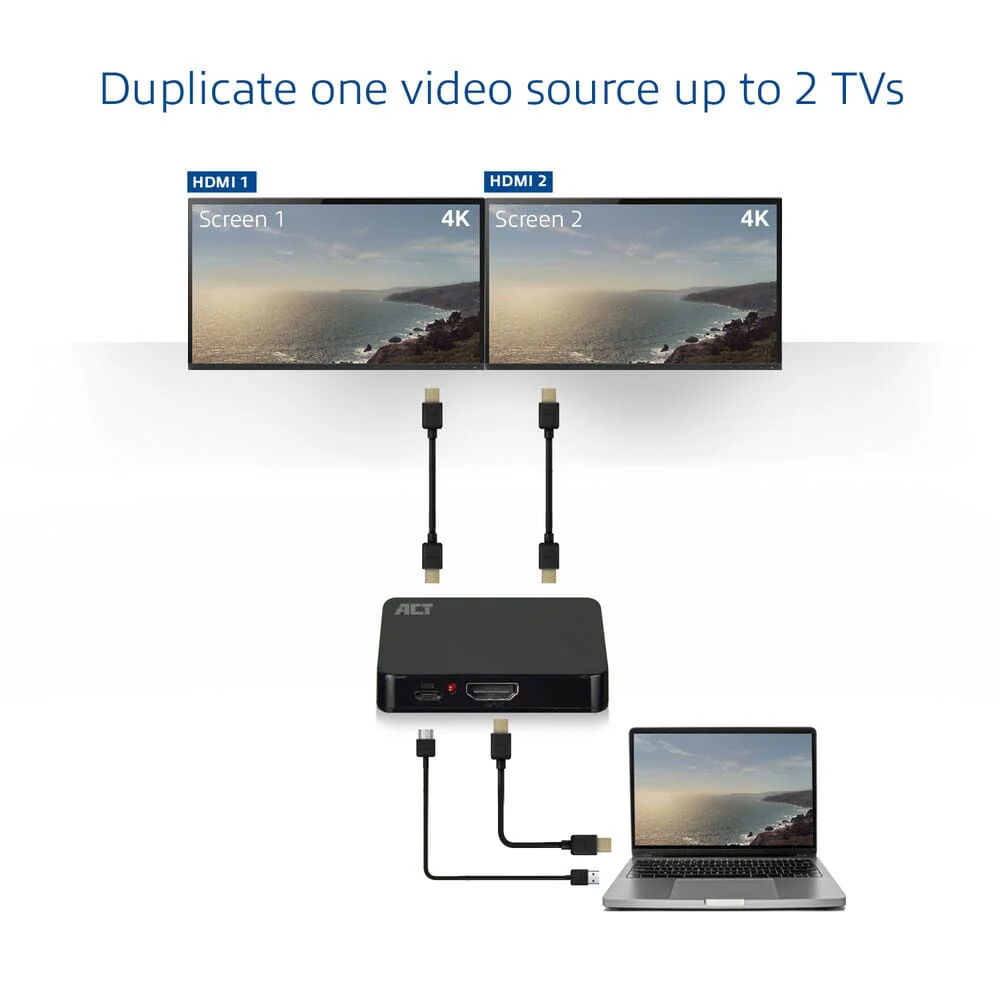 ACT 4K HDMI 1.4 splitter 2-poorts - Image 5