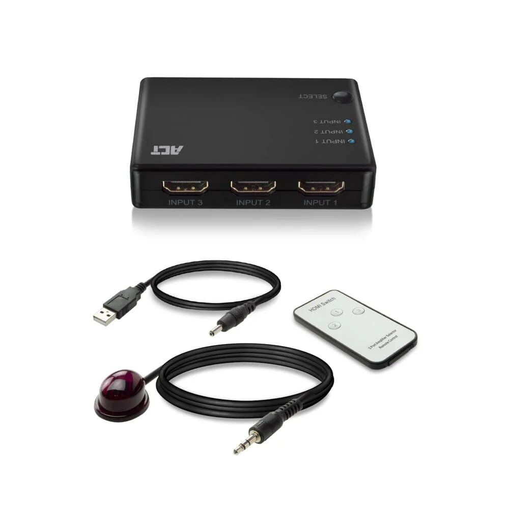 ACT 4K HDMI Switch 3x1 - Image 4