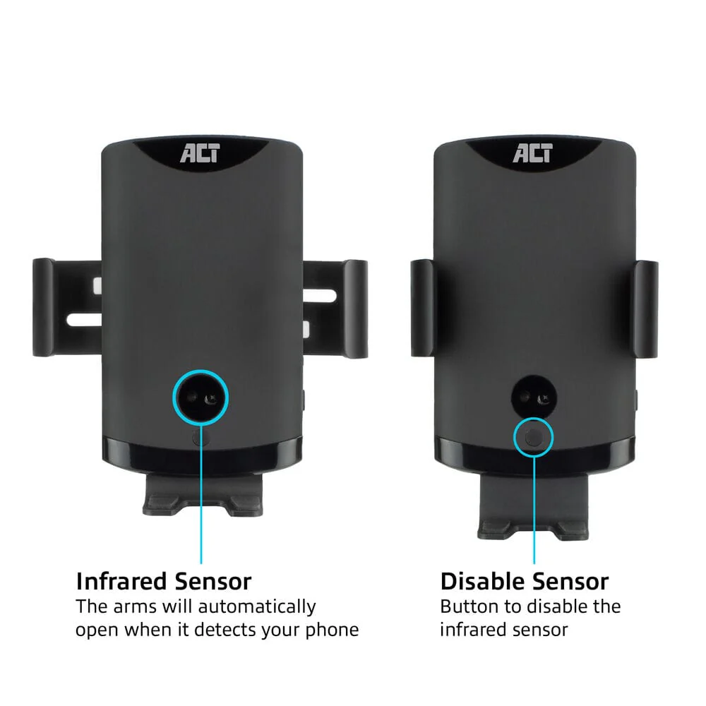 ACT Automatische smartphonehouder draadloze snellaadfunctie - Image 4