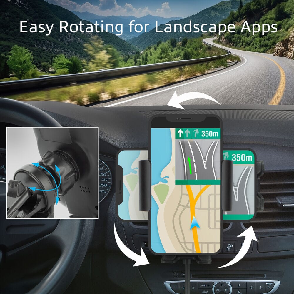 ACT Automatische smartphonehouder draadloze snellaadfunctie - Image 9