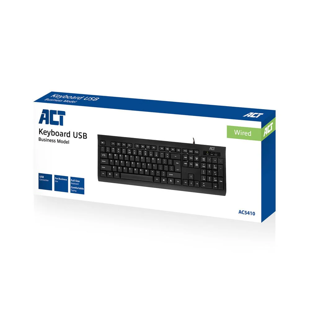 ACT Business toetsenbord USB (Qwerty/US layout) - Image 3