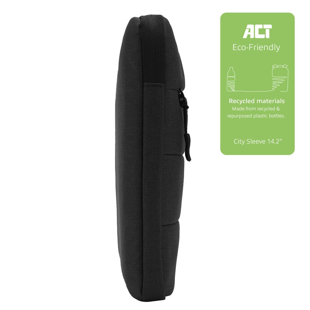ACT City laptop sleeve 13,3 inch , zwart - Image 3