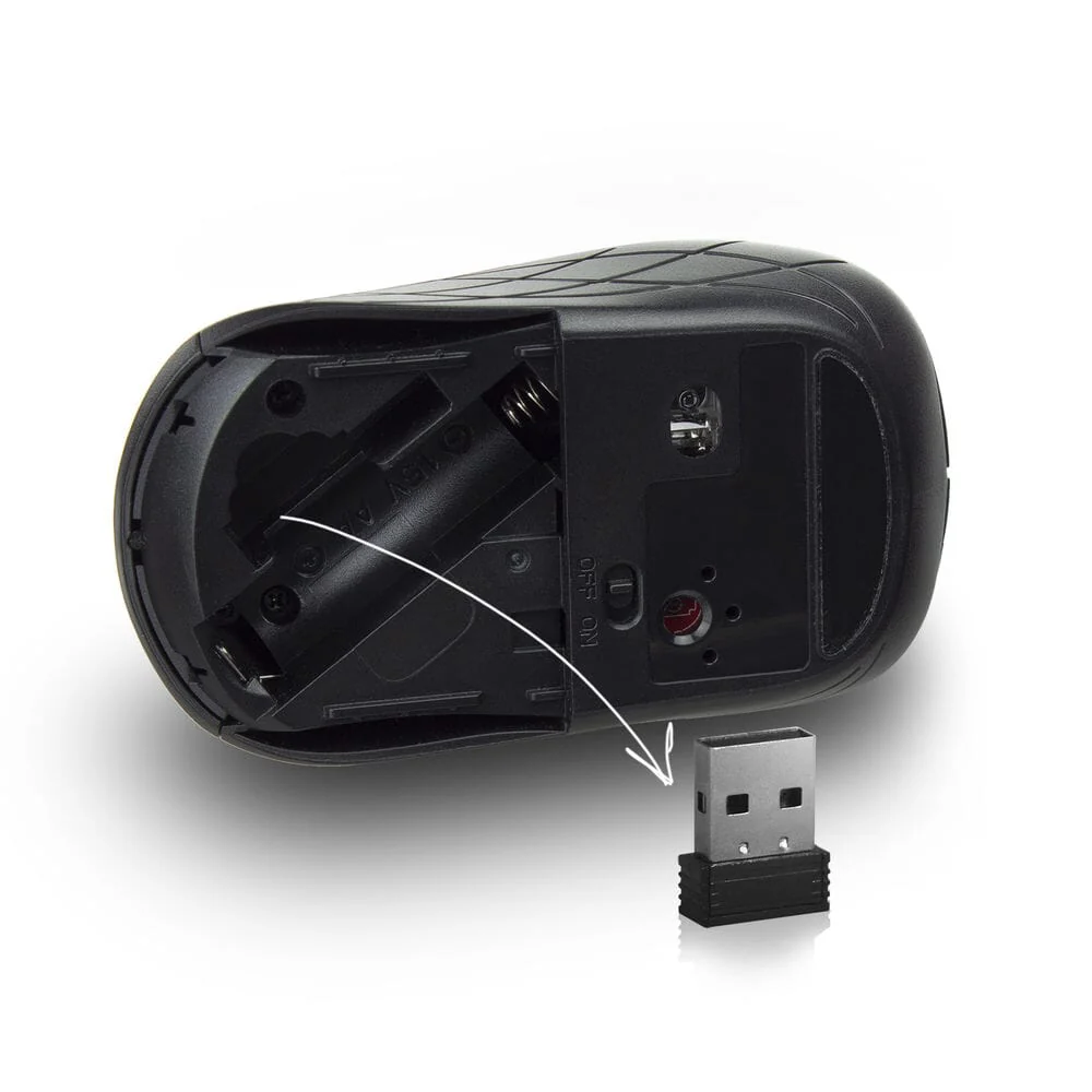 ACT Draadloos toetsenbord en muis USB nano ontvanger Qwerty - Image 4