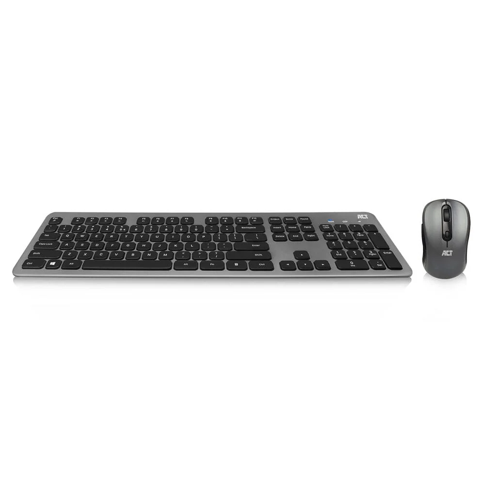 ACT Draadloze set met toetsenbord en muis (Qwerty/US layout)