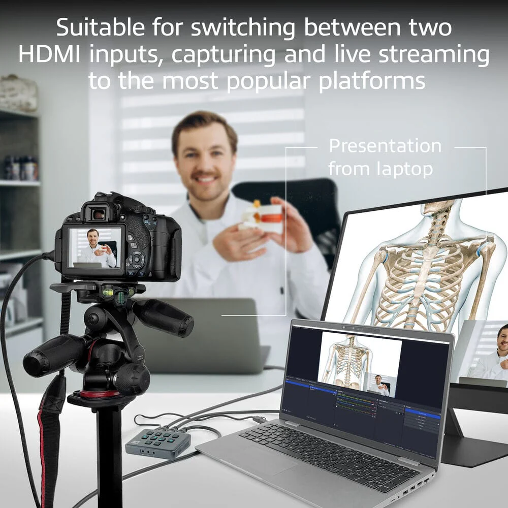 ACT Dual HDMI input USB-C Video Switcher - Image 7