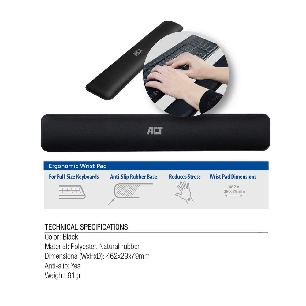 ACT Ergonomische polssteun voor toetsenborden - Image 3