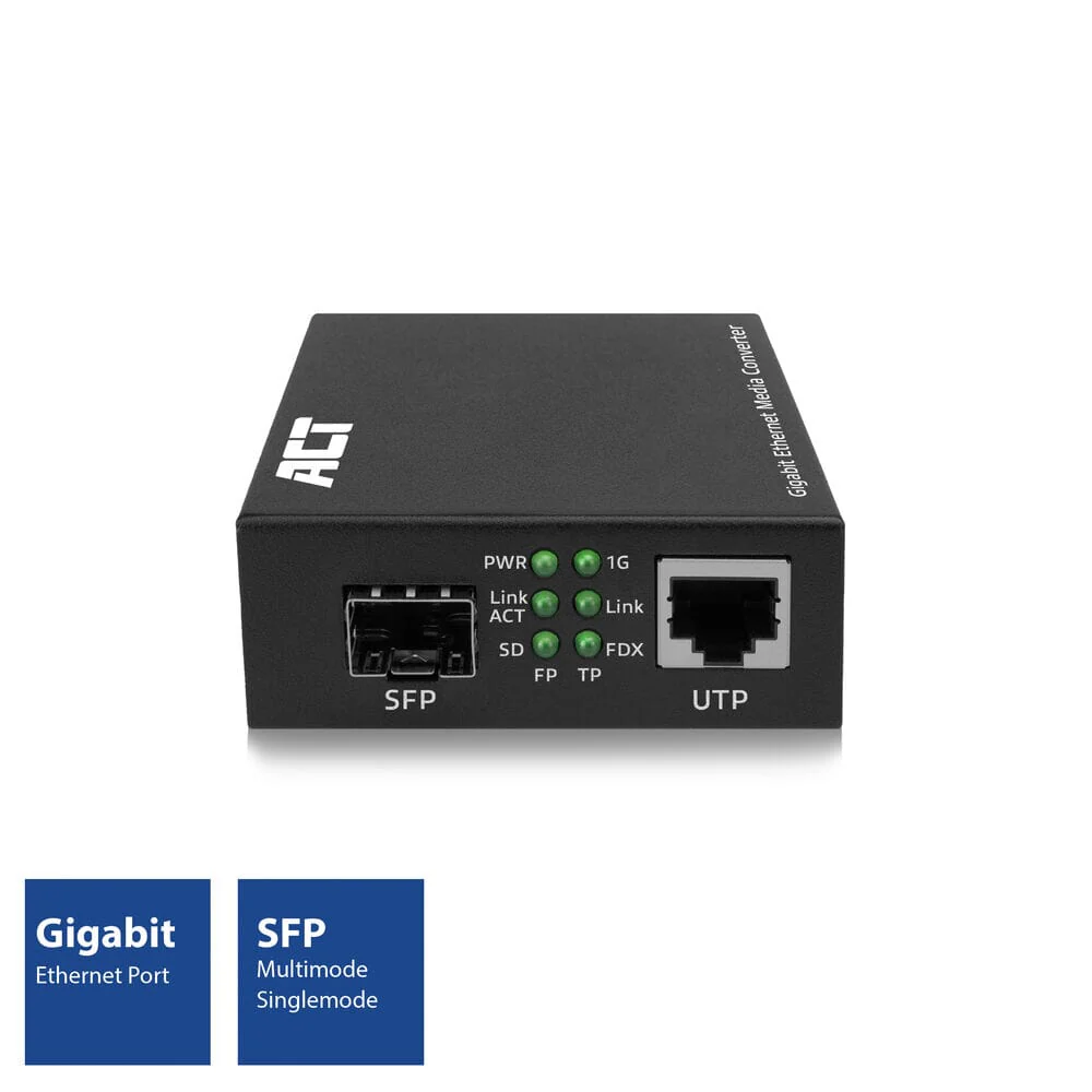 ACT Gigabit Ethernet Media Converter - Image 2