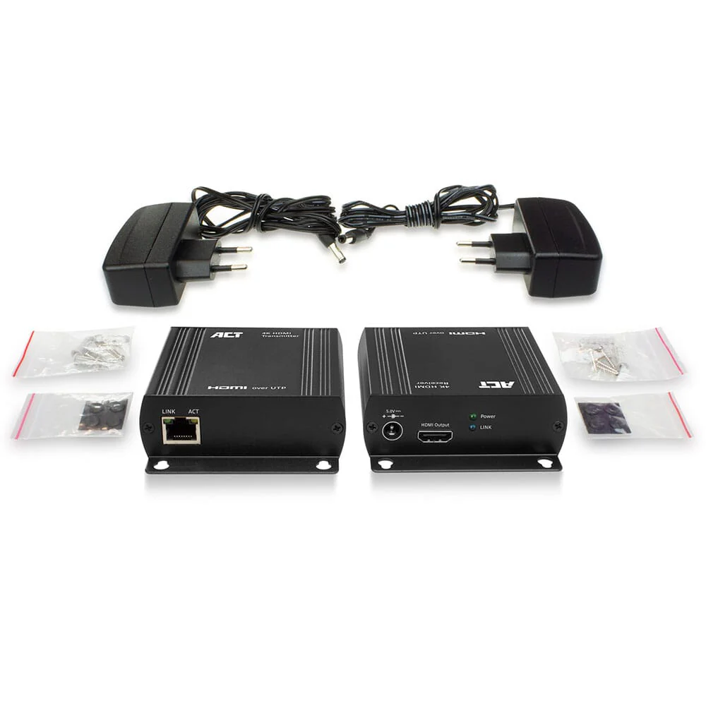 ACT HDMI over CAT5e extender set tot 100 meter - Image 3