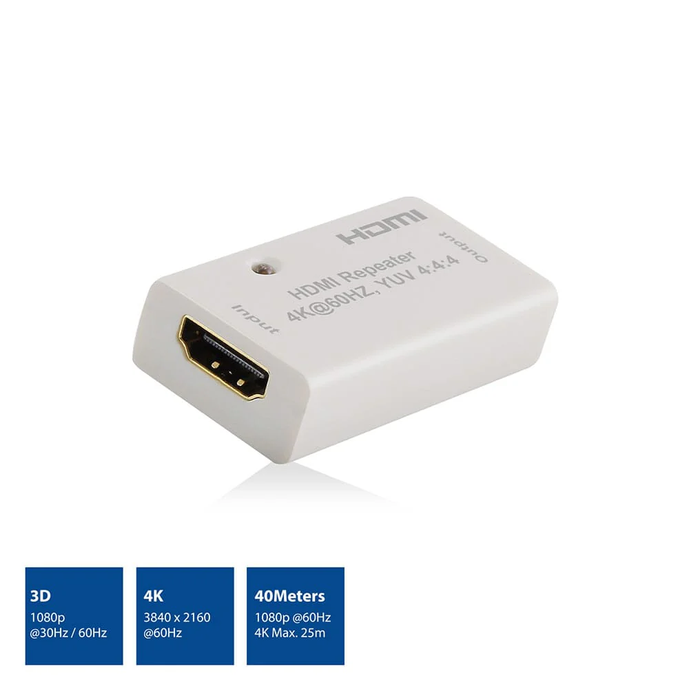 ACT HDMI repeater, tot 40 meter, 4K ondersteuning - Image 2