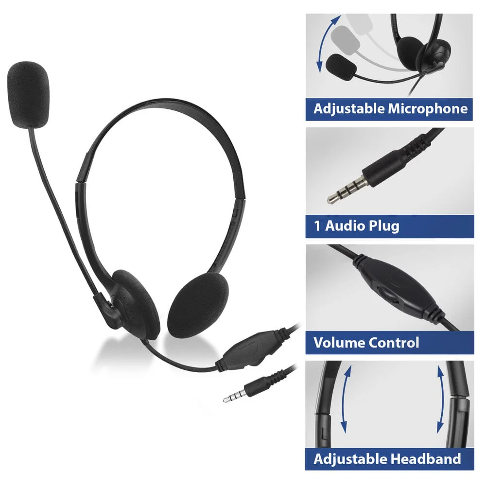 ACT Headset met 3,5mm audio-aansluiting - Image 3