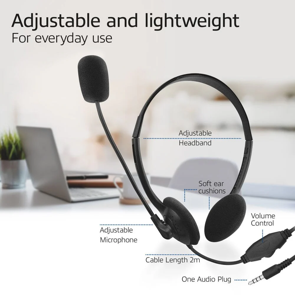 ACT Headset met 3,5mm audio-aansluiting - Image 4