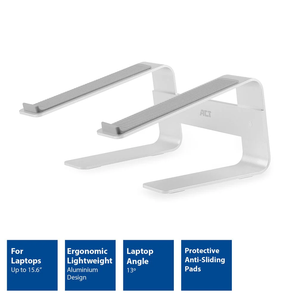 ACT Laptopstandaard aluminium - Image 3