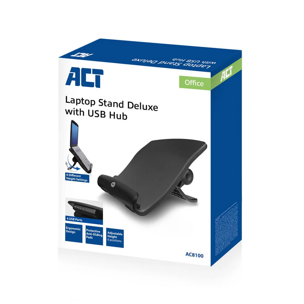 ACT Laptopstandaard hoogte verstelbaar in 6 standen - Image 6